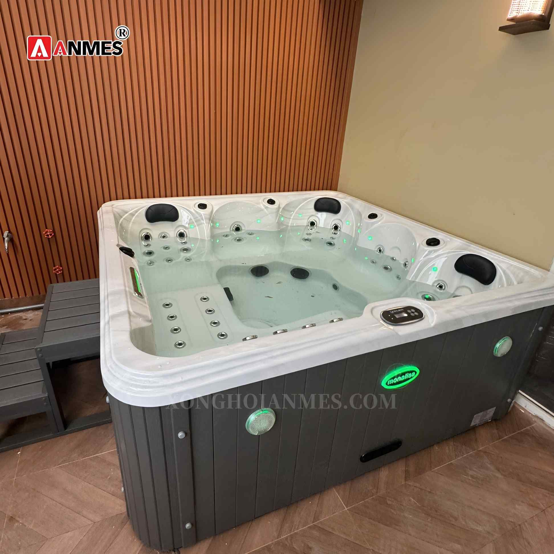 Lưu ý khi sử dụng bể sục jacuzzi nhập khẩu Monalisa M-3311A