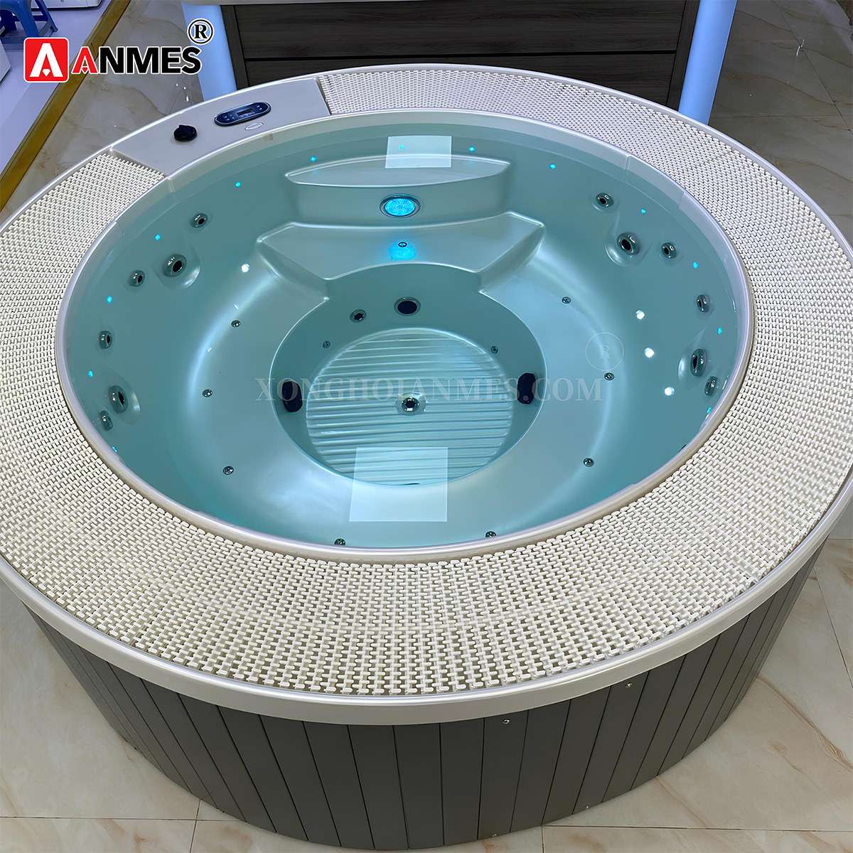 Bể sục jacuzzi nhập khẩu MONALISA M-3329