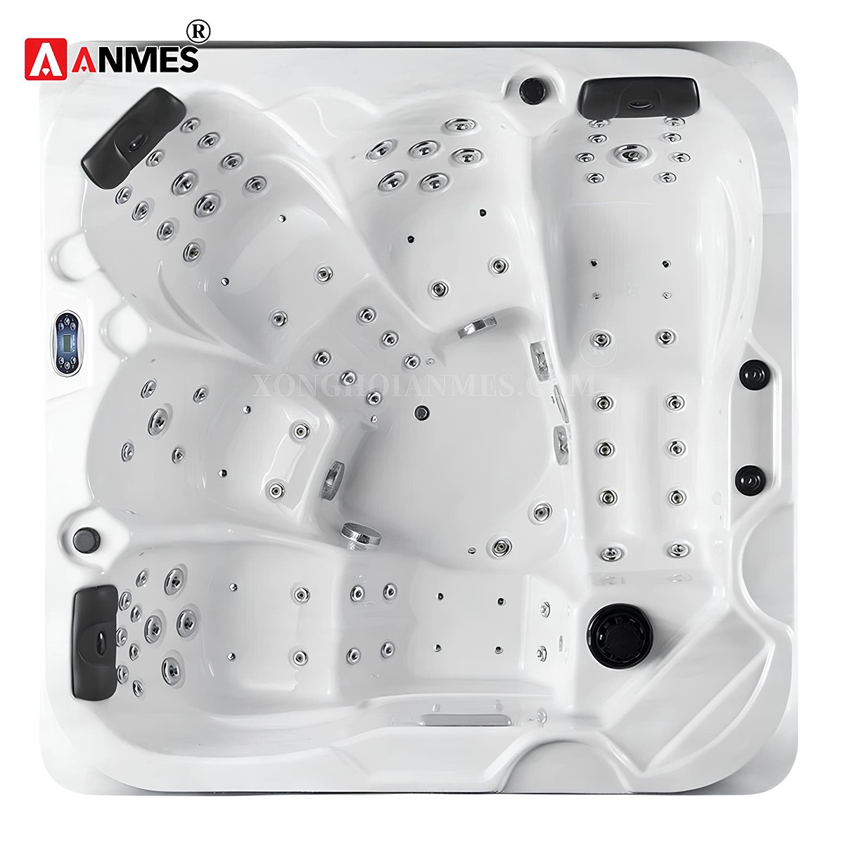Bể sục jacuzzi nhập khẩu MONALISA M-3354