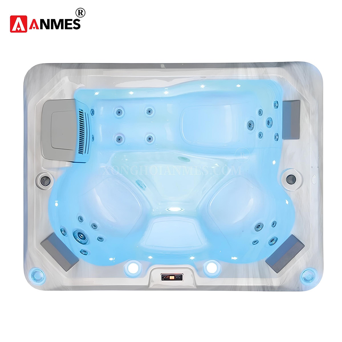Bể sục jacuzzi nhập khẩu MONALISA M-3531