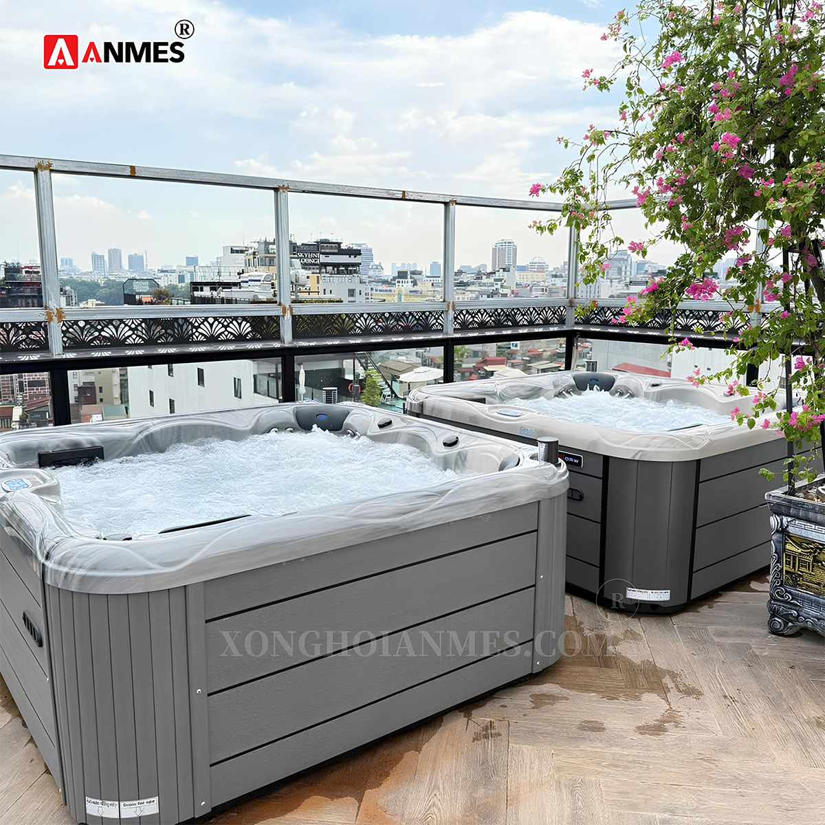 Bể Sục Jacuzzi Nhập Khẩu Neva