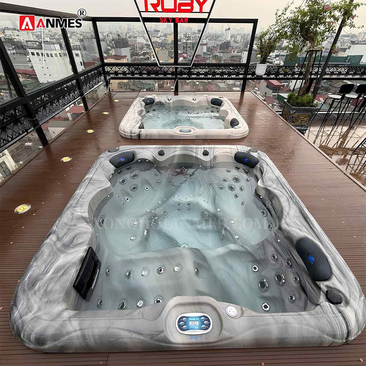 Bể Sục Jacuzzi Nhập Khẩu Neva