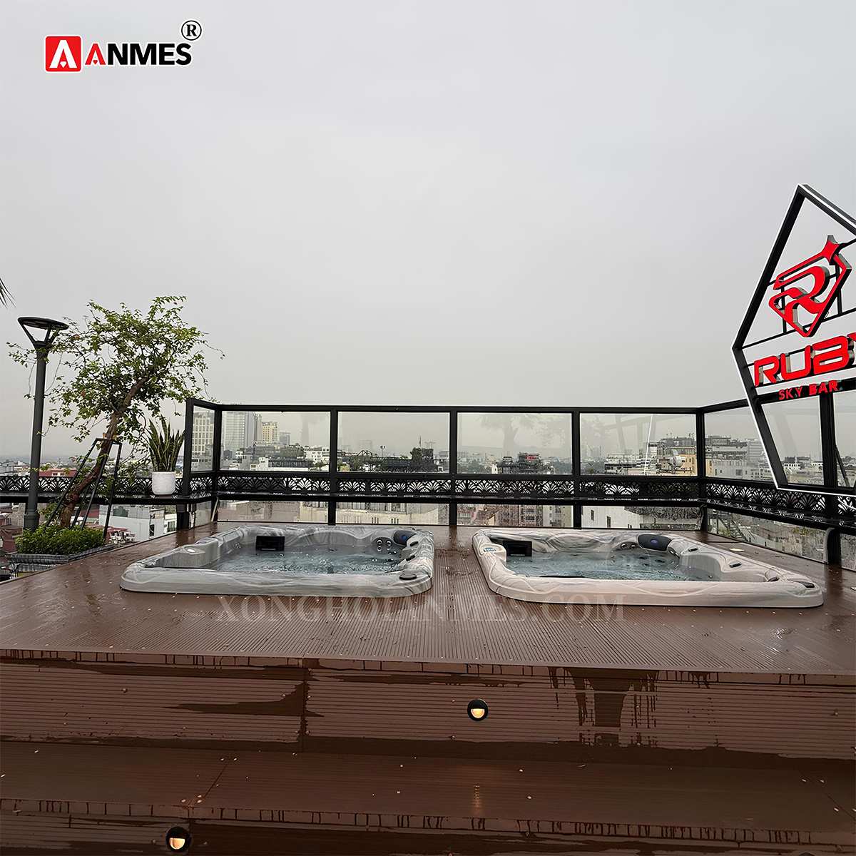 Bể Sục Jacuzzi Nhập Khẩu Neva