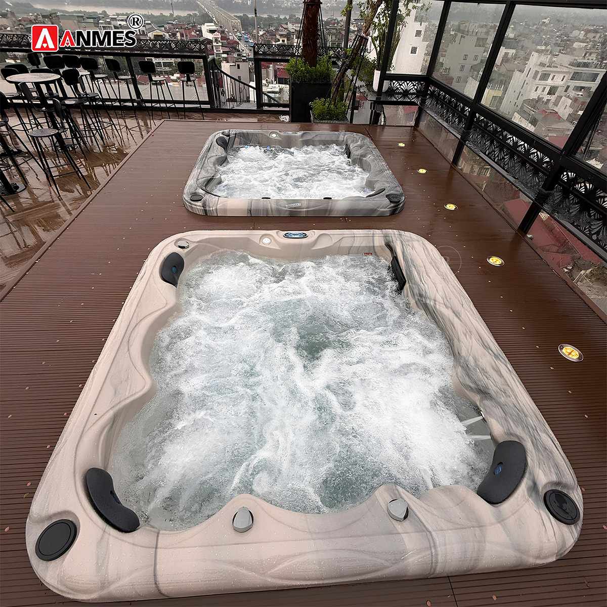 Bể Sục Jacuzzi Nhập Khẩu Neva