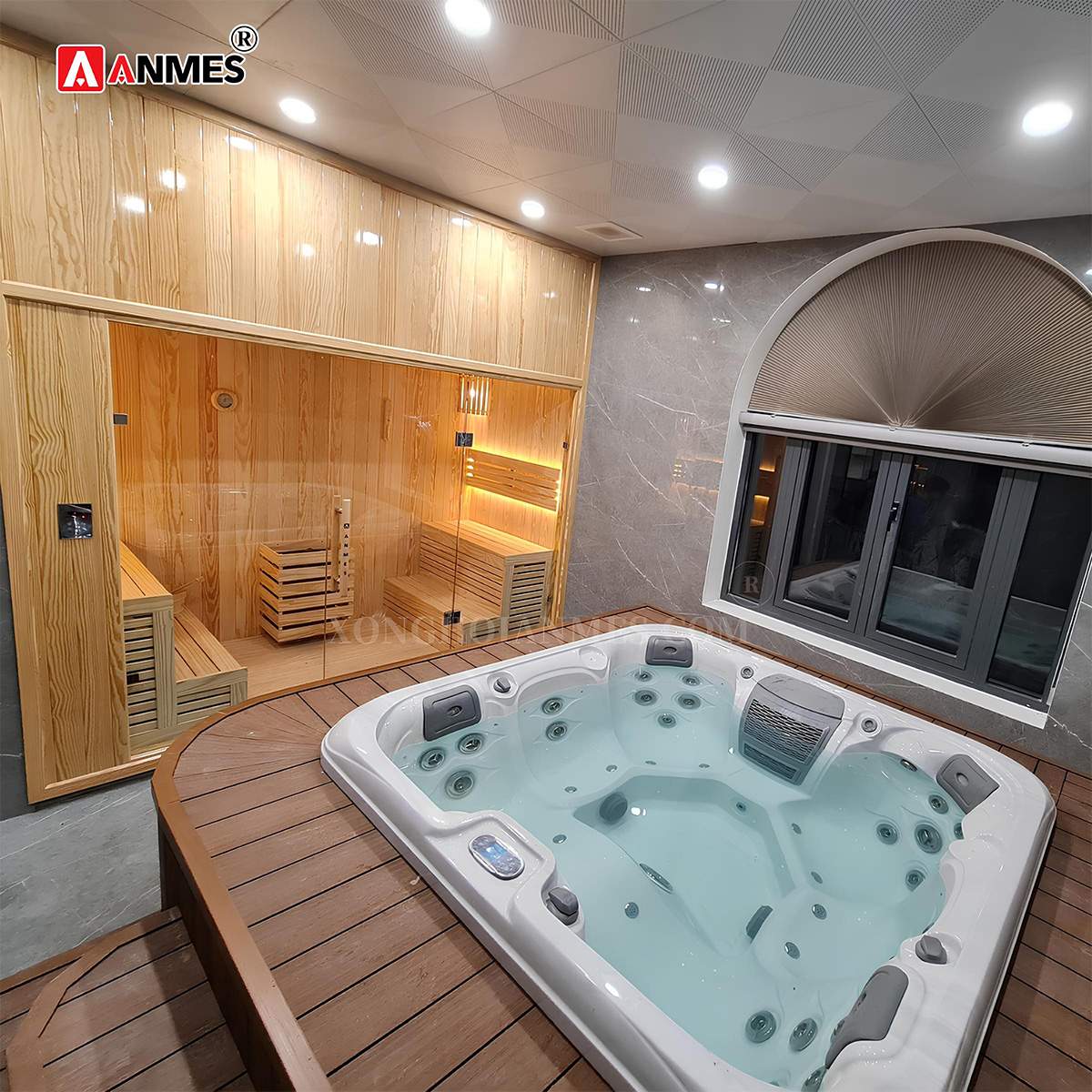 Bể Sục Jacuzzi Nhập Khẩu SPA 1701H