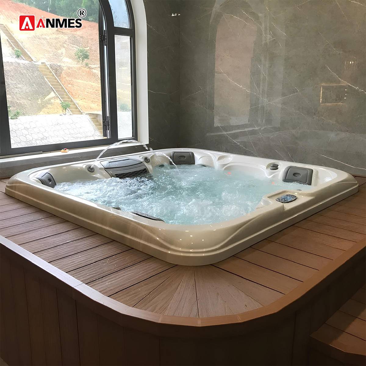 Bể Sục Jacuzzi Nhập Khẩu SPA 1701H