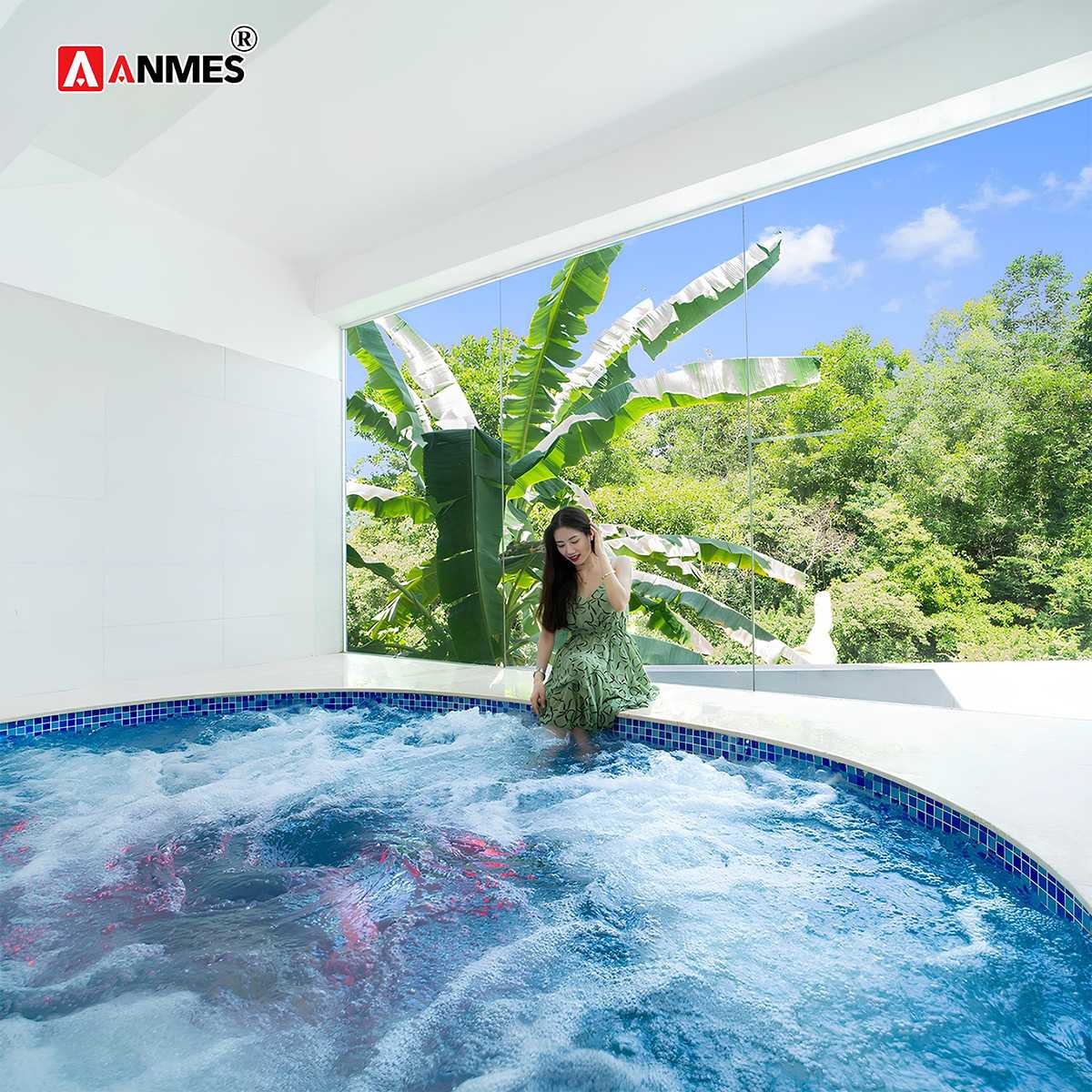 Bể Sục Jacuzzi Thiết Kế A3024