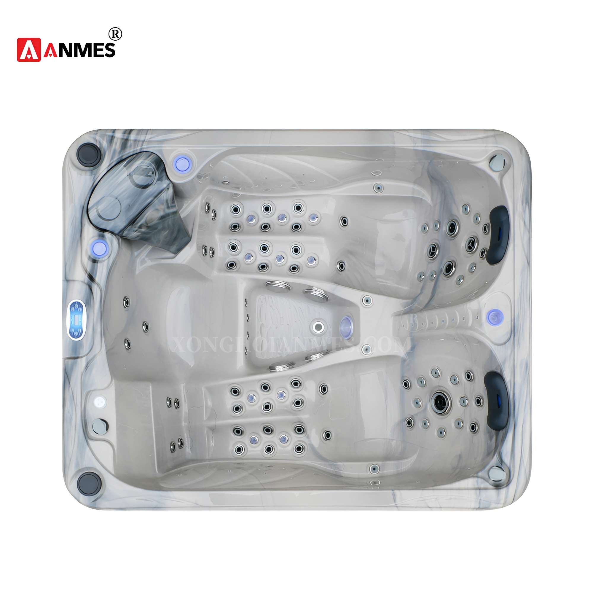 Bể sục jacuzzi nhập khẩu Spa Balance-2