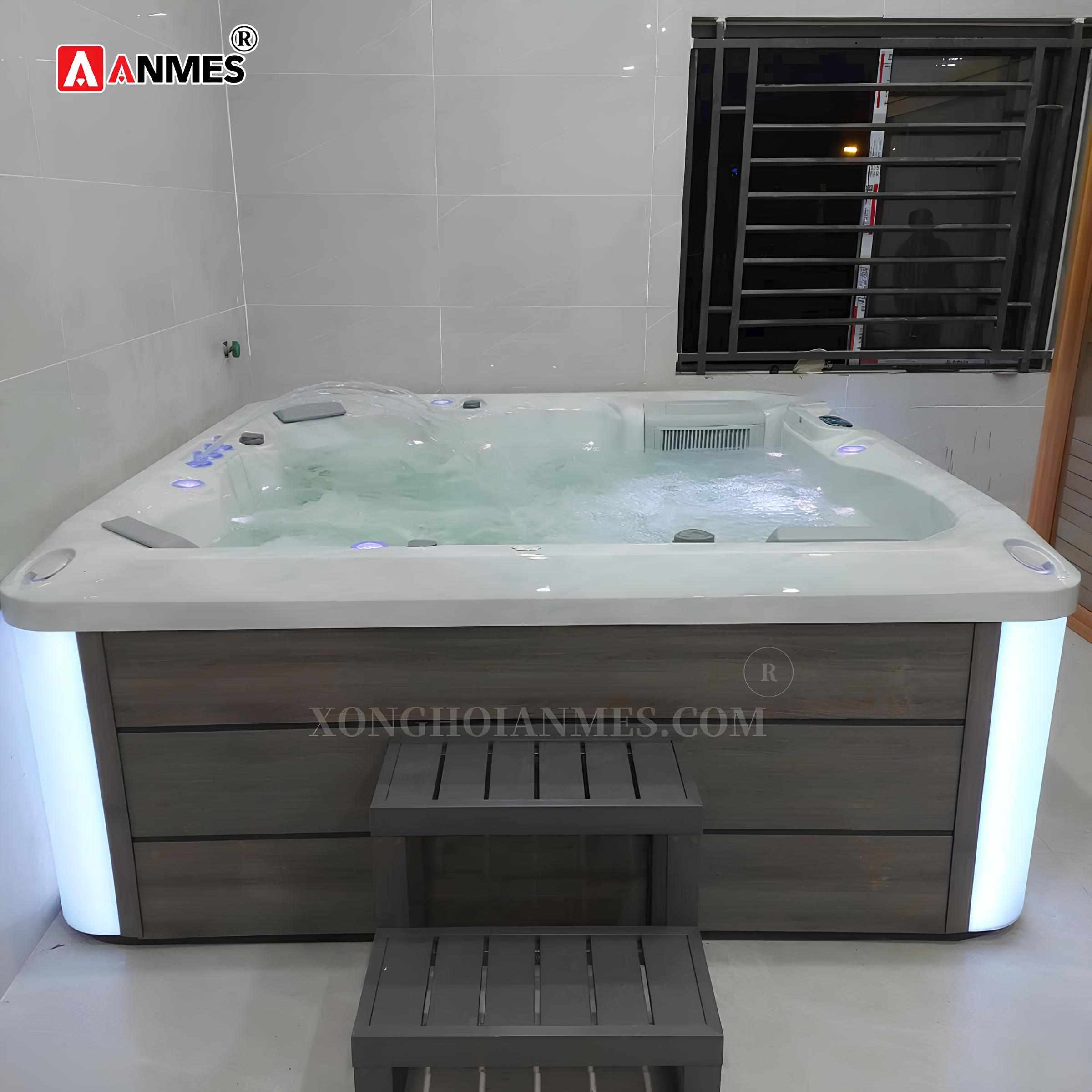 Tổng hợp kích thước bồn sục jacuzzi phổ biến hiện nay