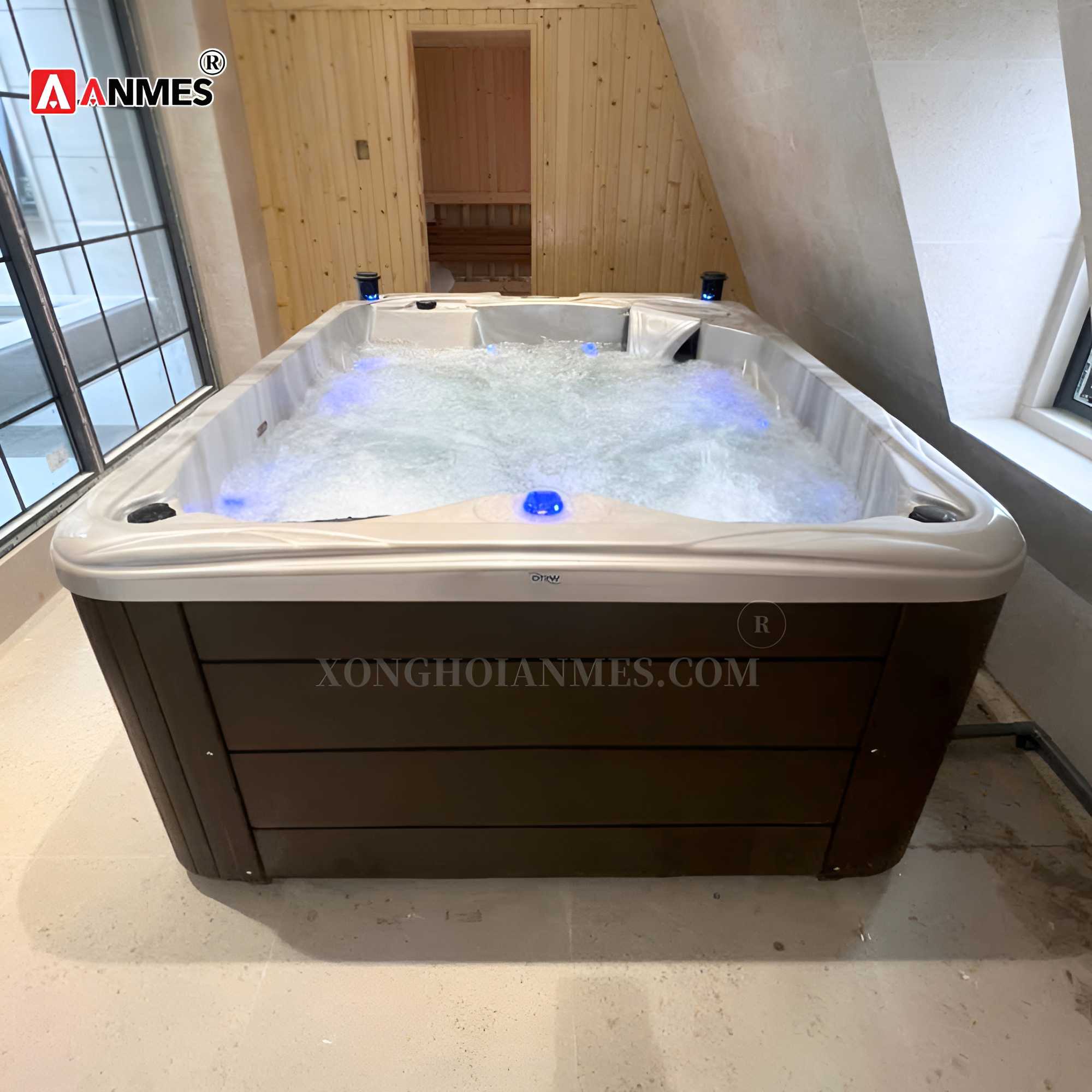 Bể sục jacuzzi nhập khẩu Spa Balance-2