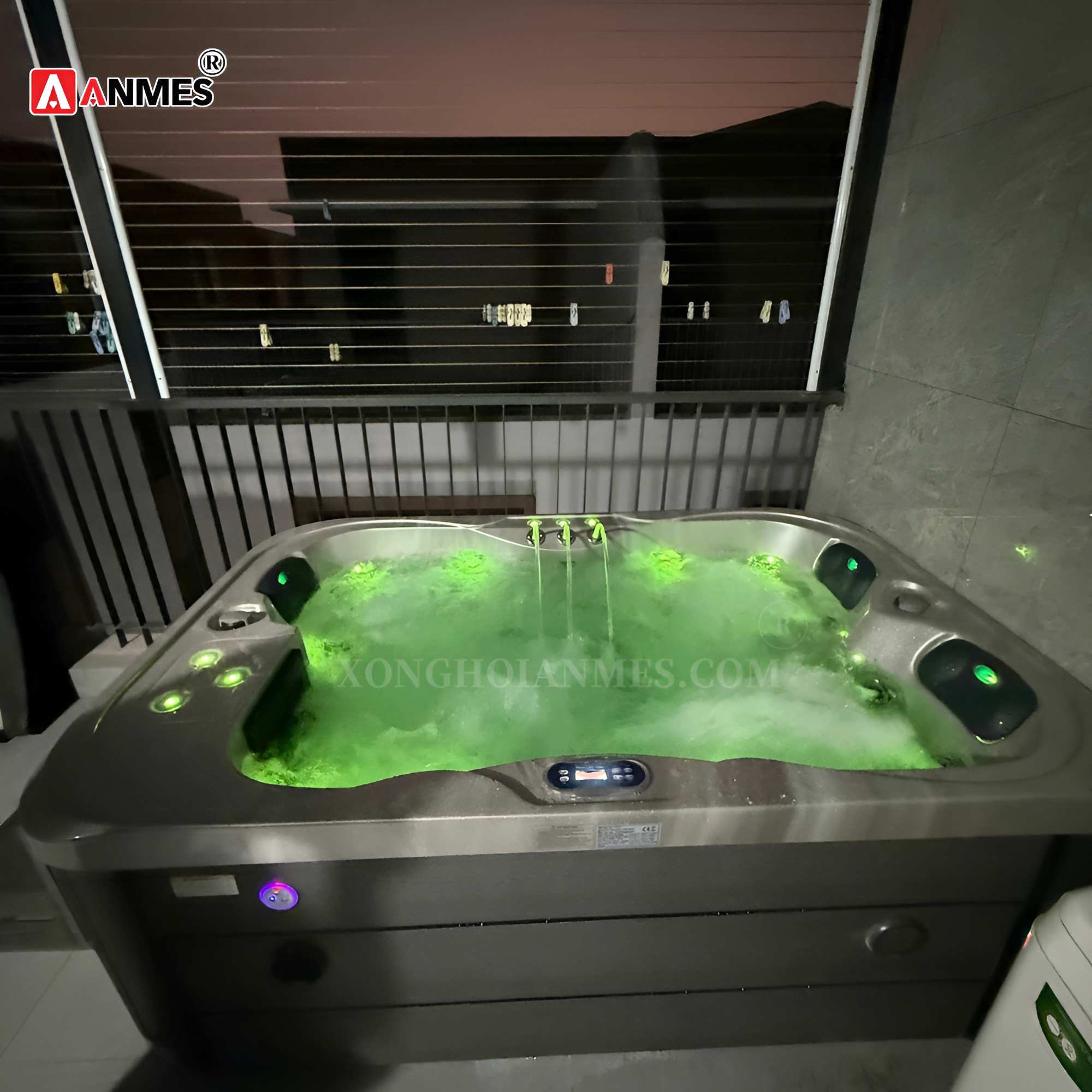 Bể sục jacuzzi nhập khẩu Spa 1912