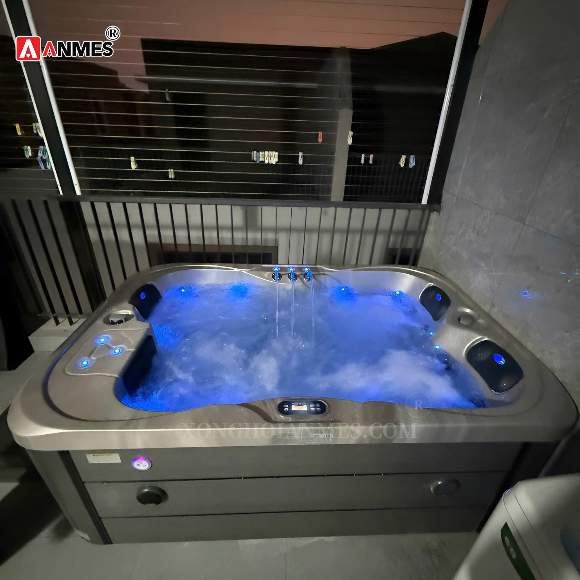 Bể sục jacuzzi nhập khẩu Spa 1912