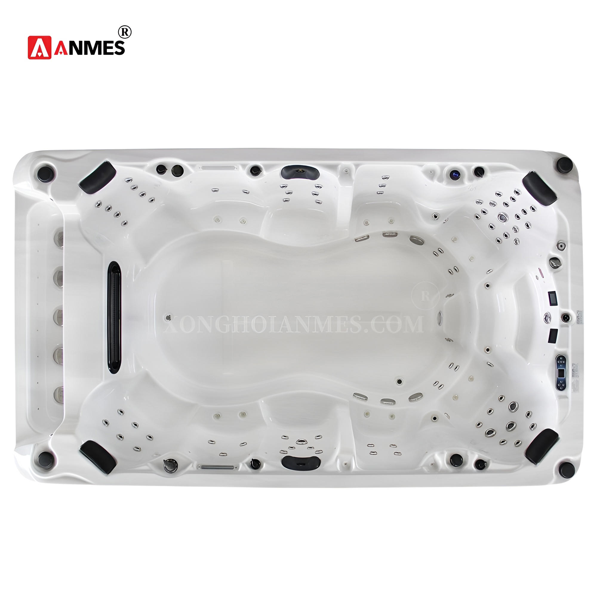 Bể bơi sục jacuzzi Swim Helios - Hệ thống bơi ngược dòng công suất lớn