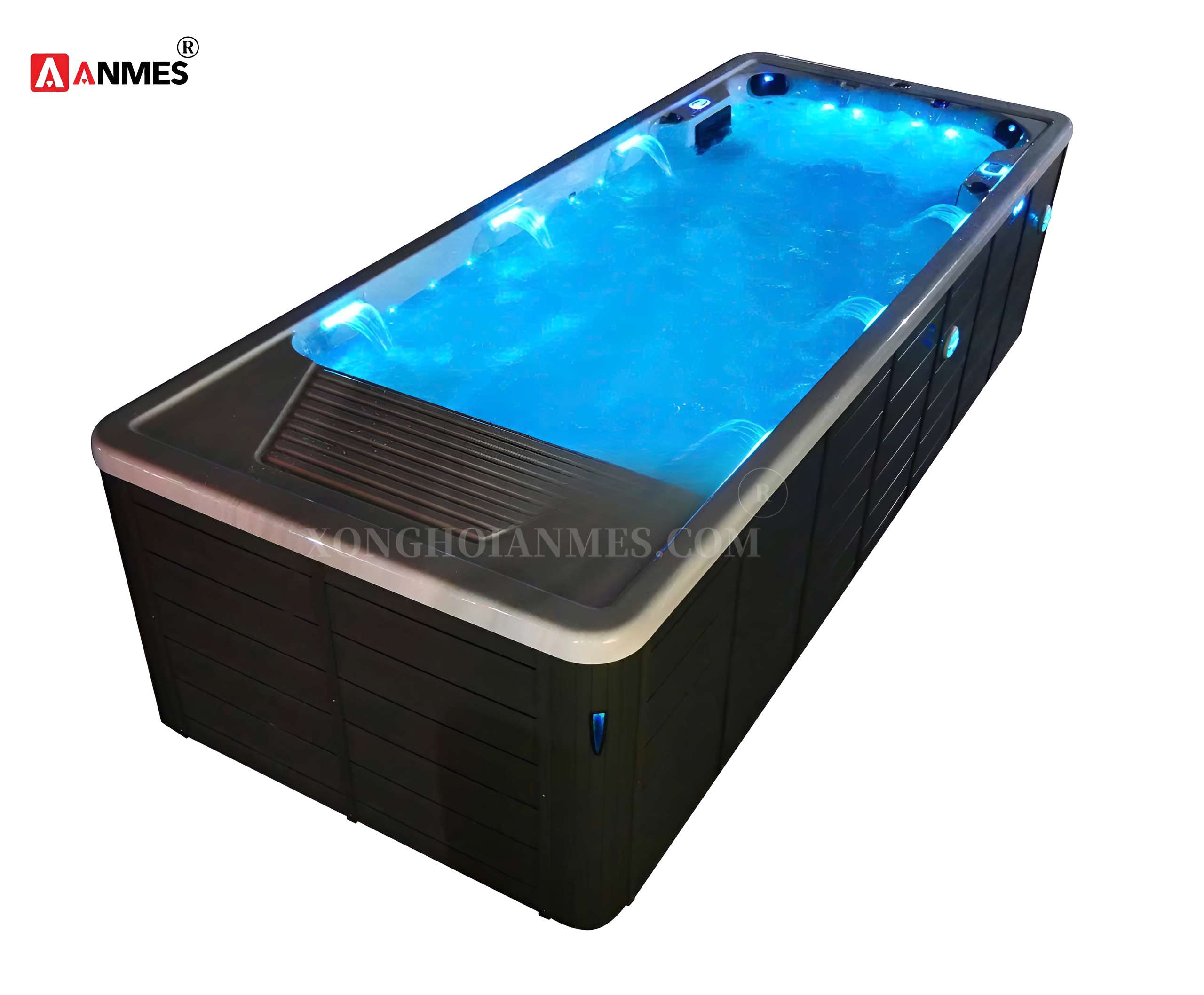 Hệ thống lọc Ozone trong bể bơi sục jacuzzi Swim Cayman