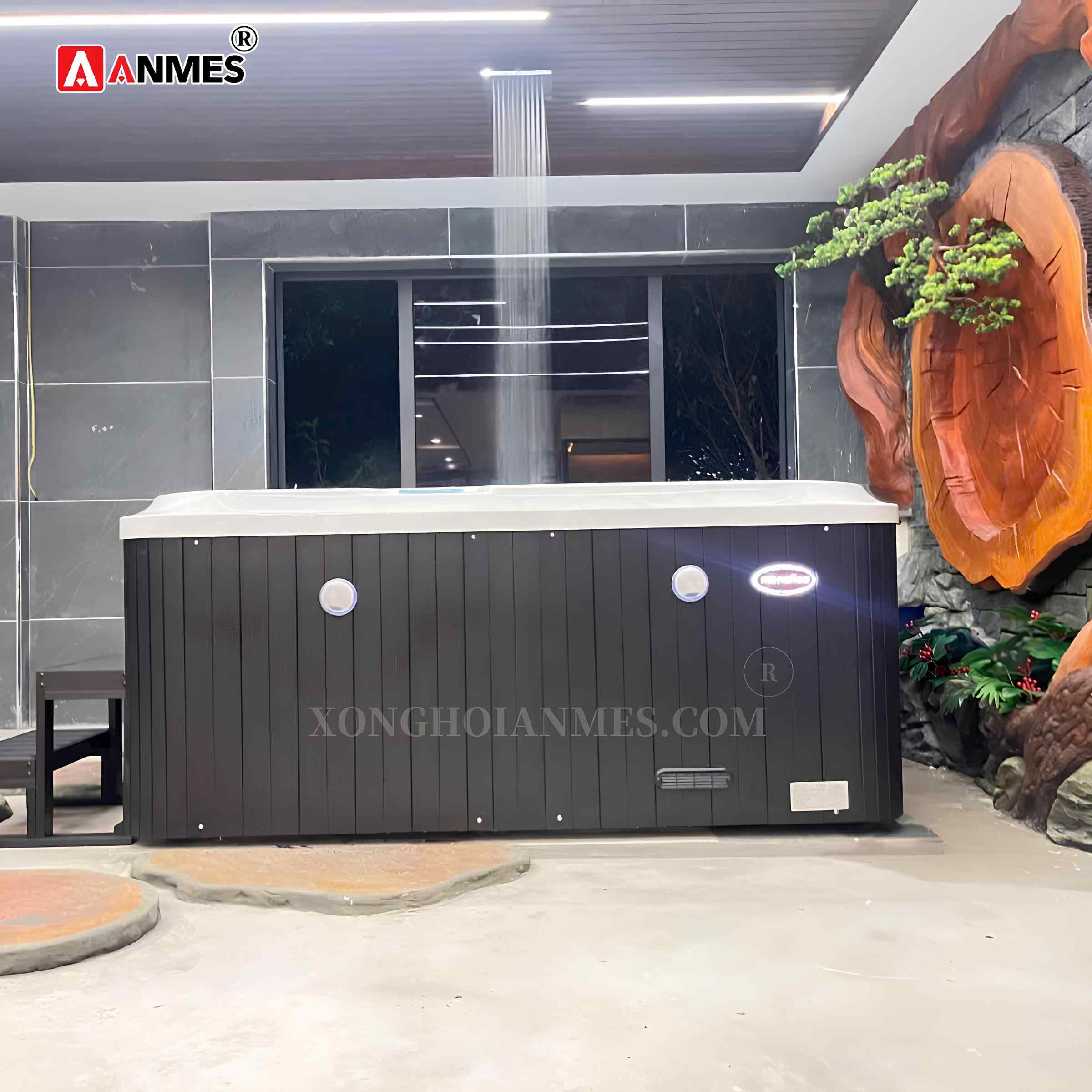 Anmes - Đơn vị chuyên lắp đặt, thi công bồn sục jacuzzi chuyên nghiệp, chất lượng