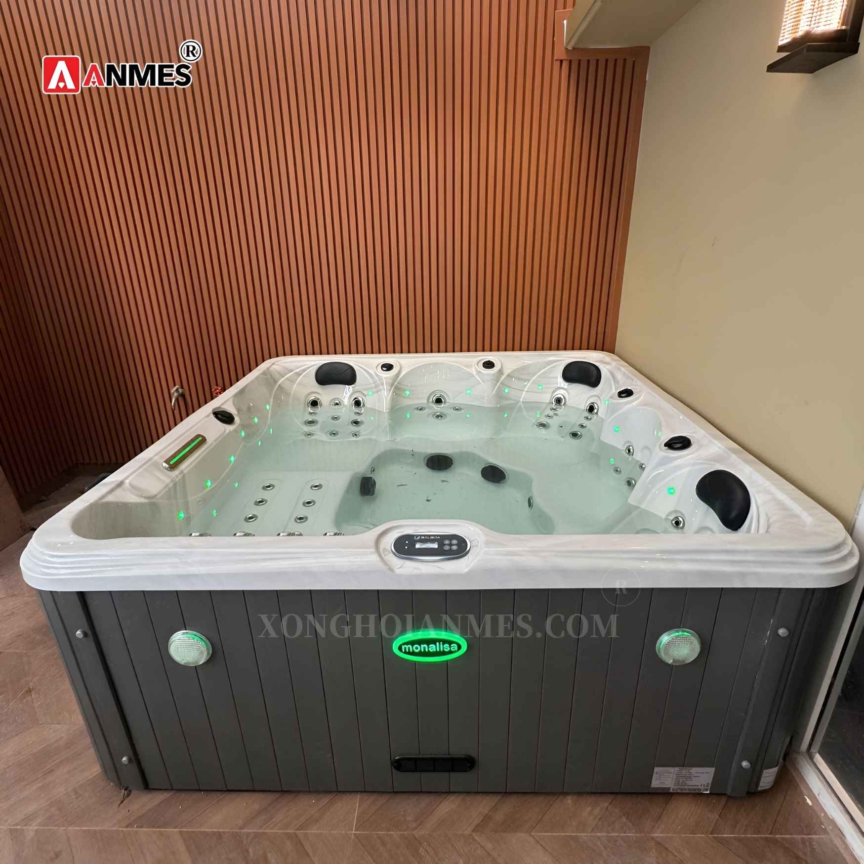 Lưu ý thời gian sử dụng bể sục jacuzzi nhập khẩu MONALISA M-3311A
