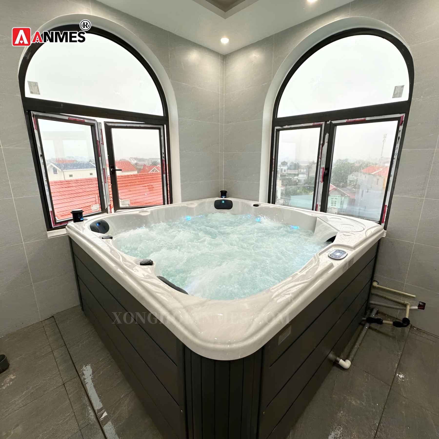 Bể sục jacuzzi nhập khẩu Spa Balance-5