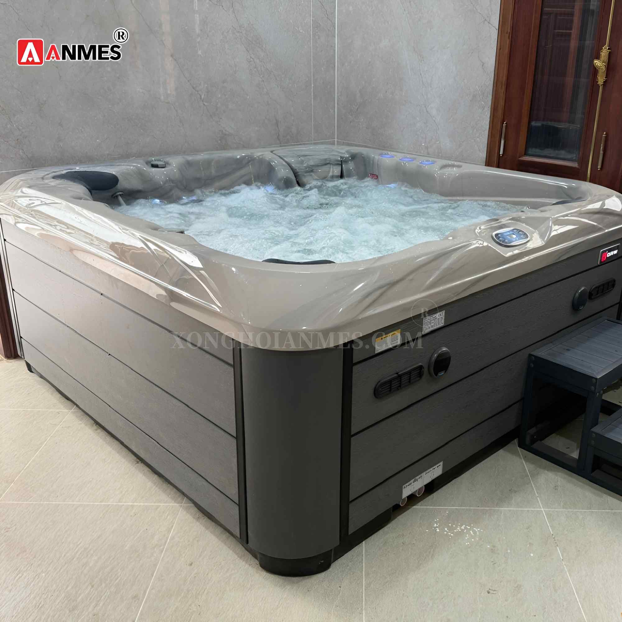 Bể sục jacuzzi nhập khẩu Spa Houston