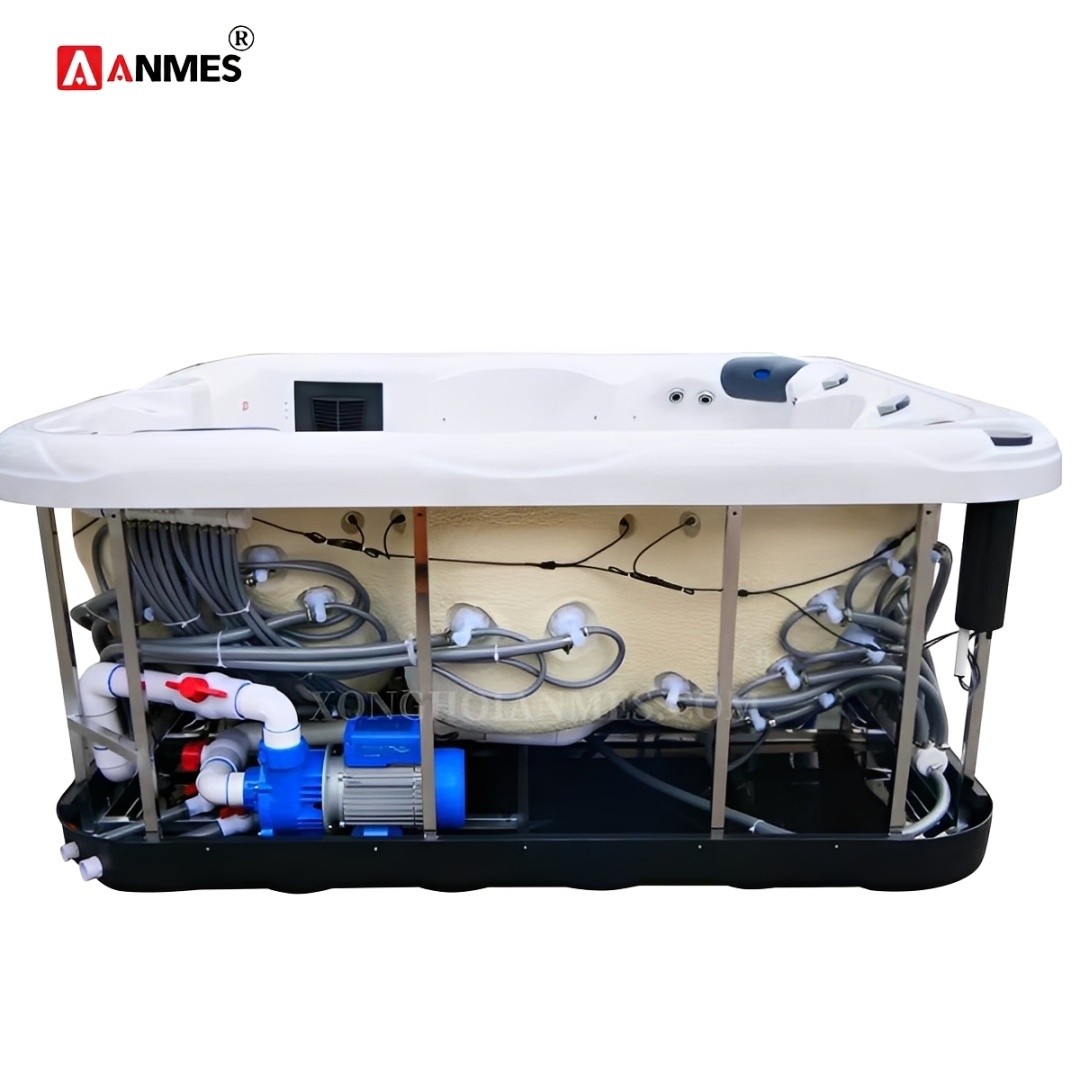 Hệ thống đường ống dẫn nước của bể sục jacuzzi nhập khẩu