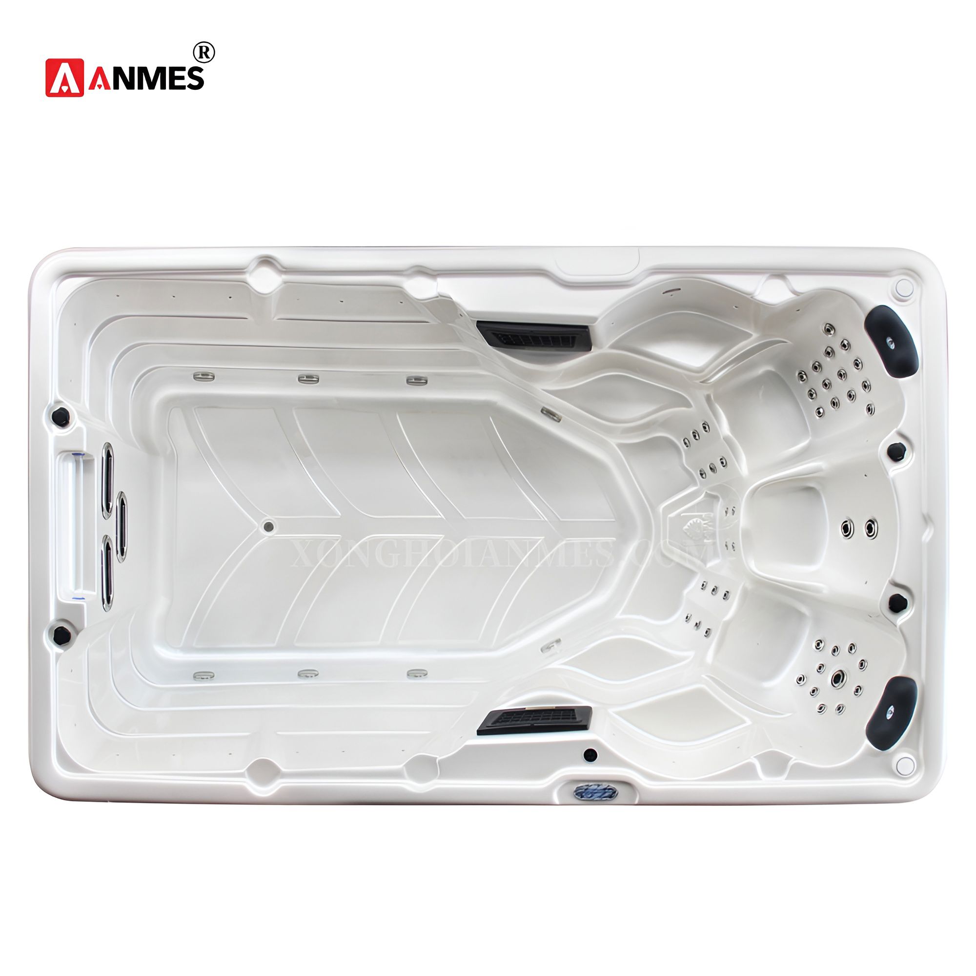 Hệ thống chiếu sáng LED nâng tầm trải nghiệm nghỉ dưỡng của bể bơi sục jacuzzi Swim Eros