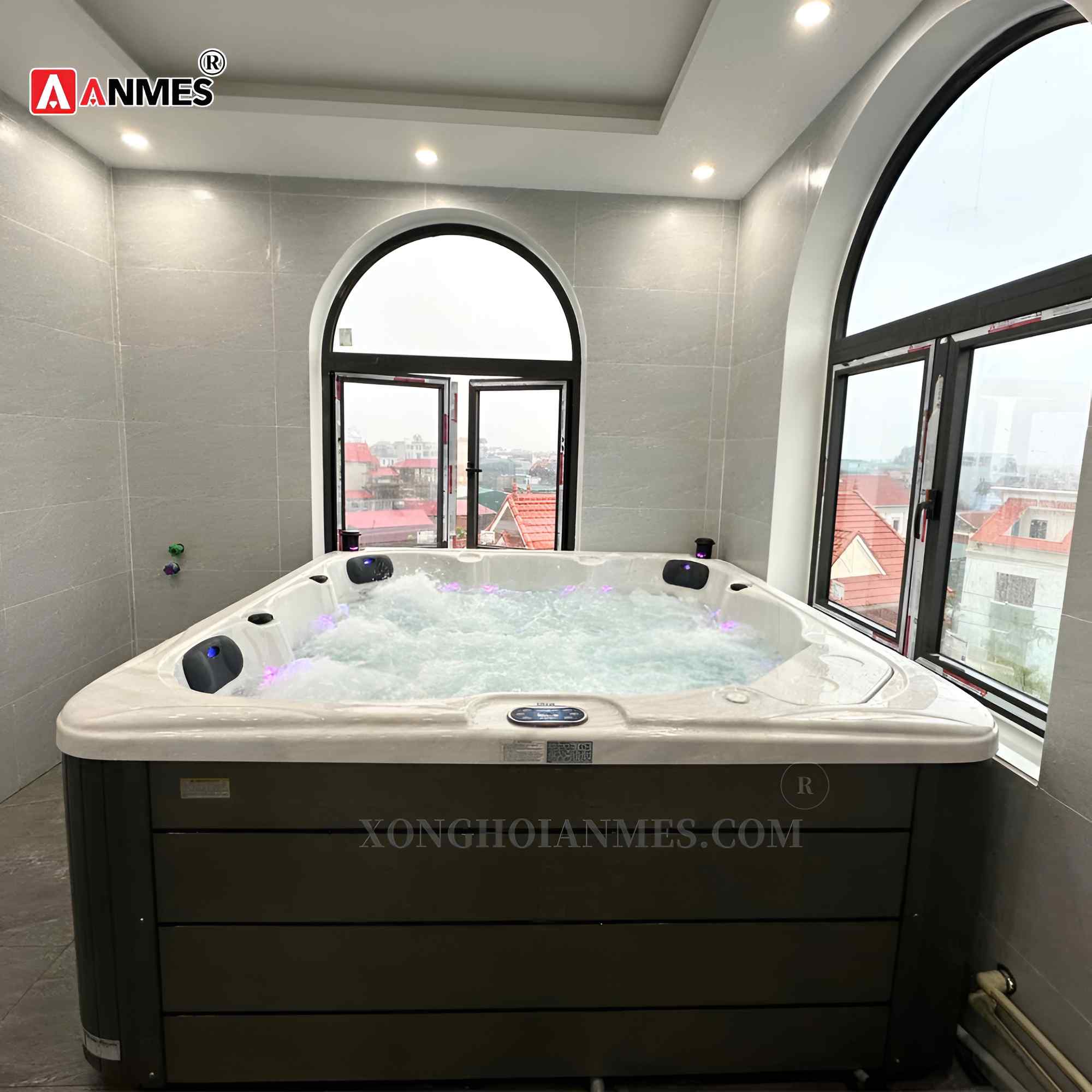 Bể sục jacuzzi nhập khẩu Spa Balance-5