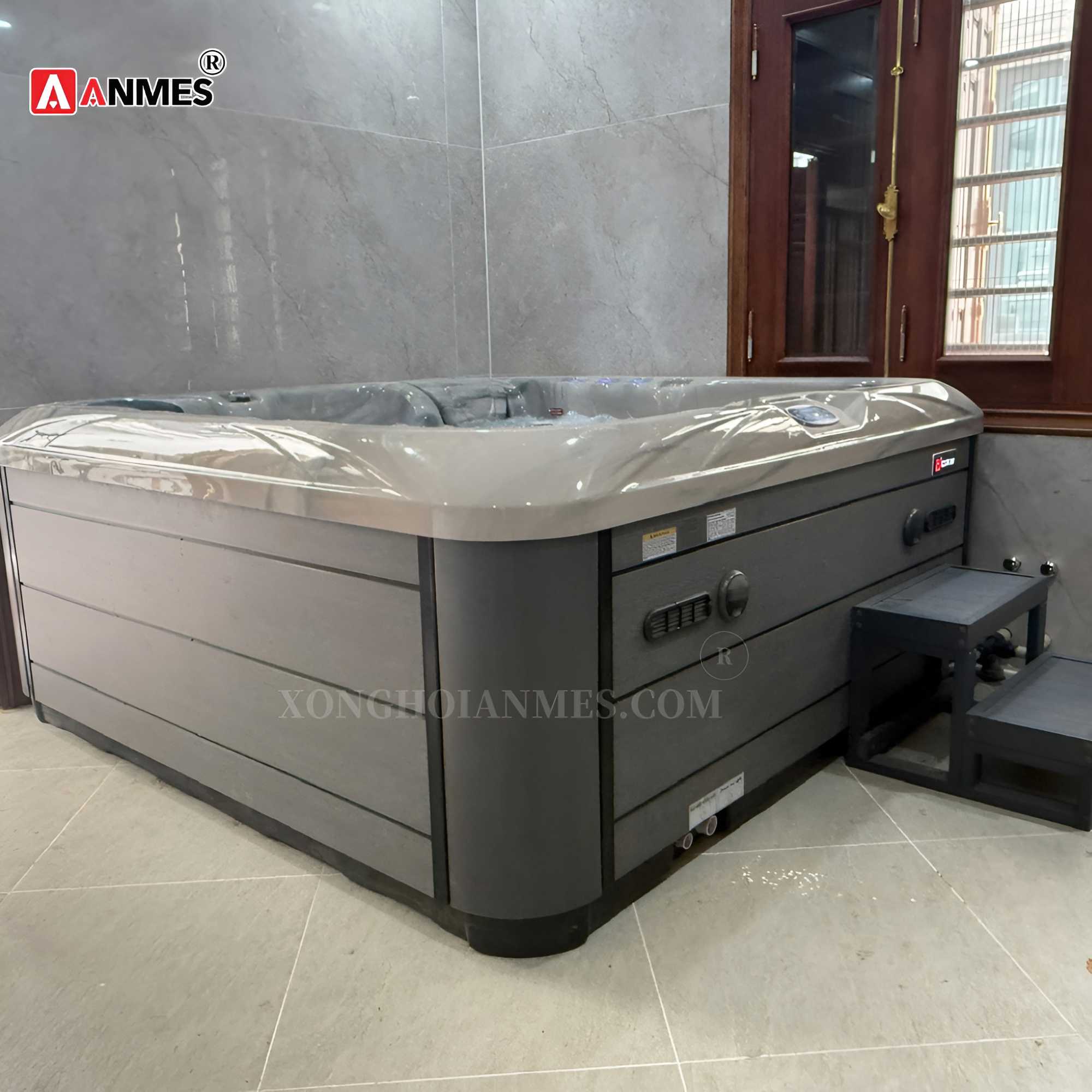 Bể sục jacuzzi nhập khẩu Spa Houston