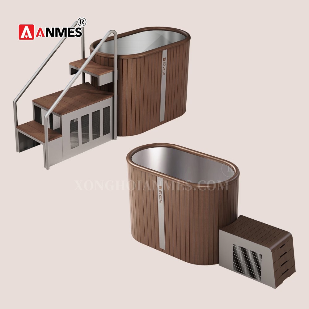 Yêu cầu đường chờ nước của bồn ngâm lạnh