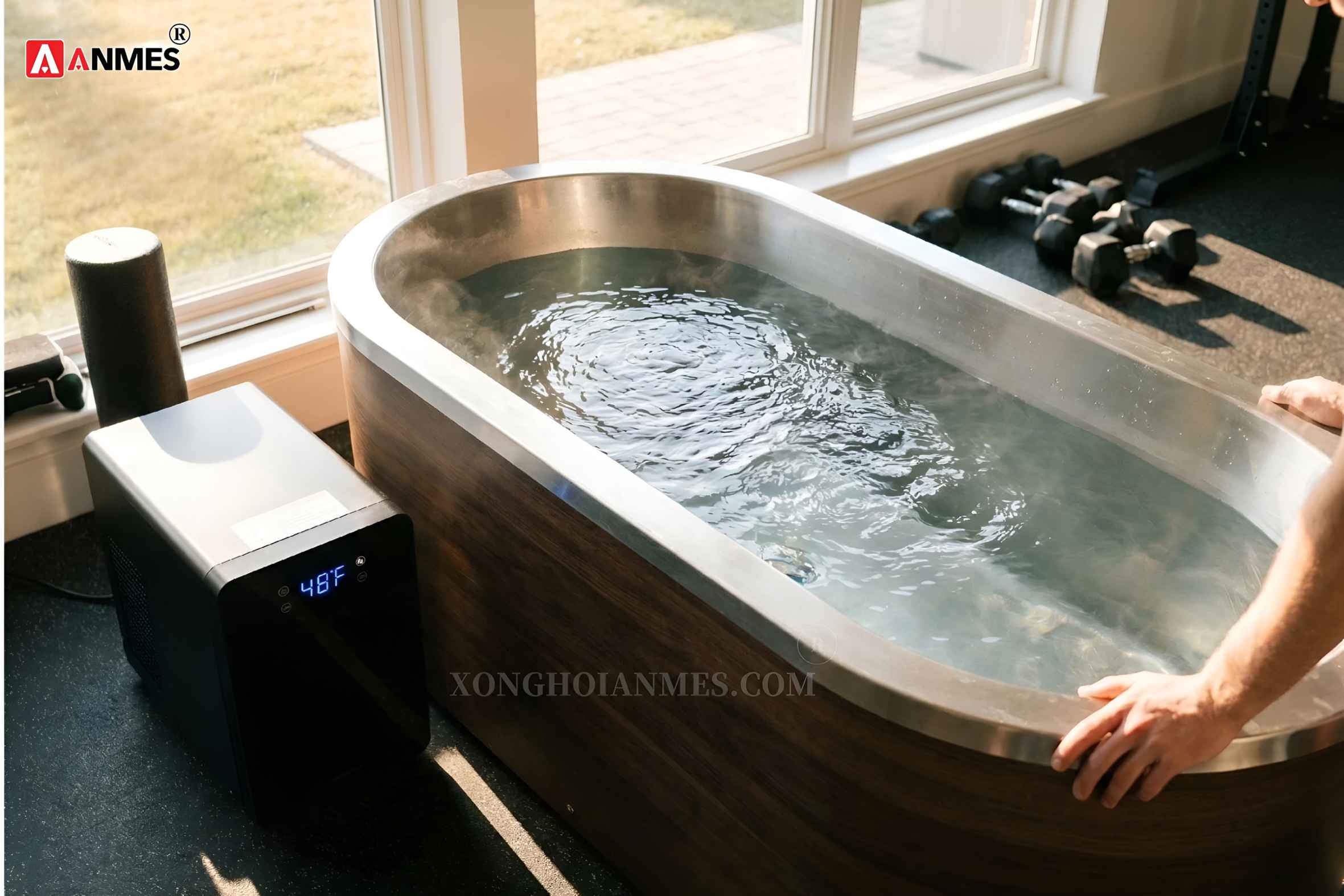 Ngâm lạnh sau chạy bộ có tốt không?