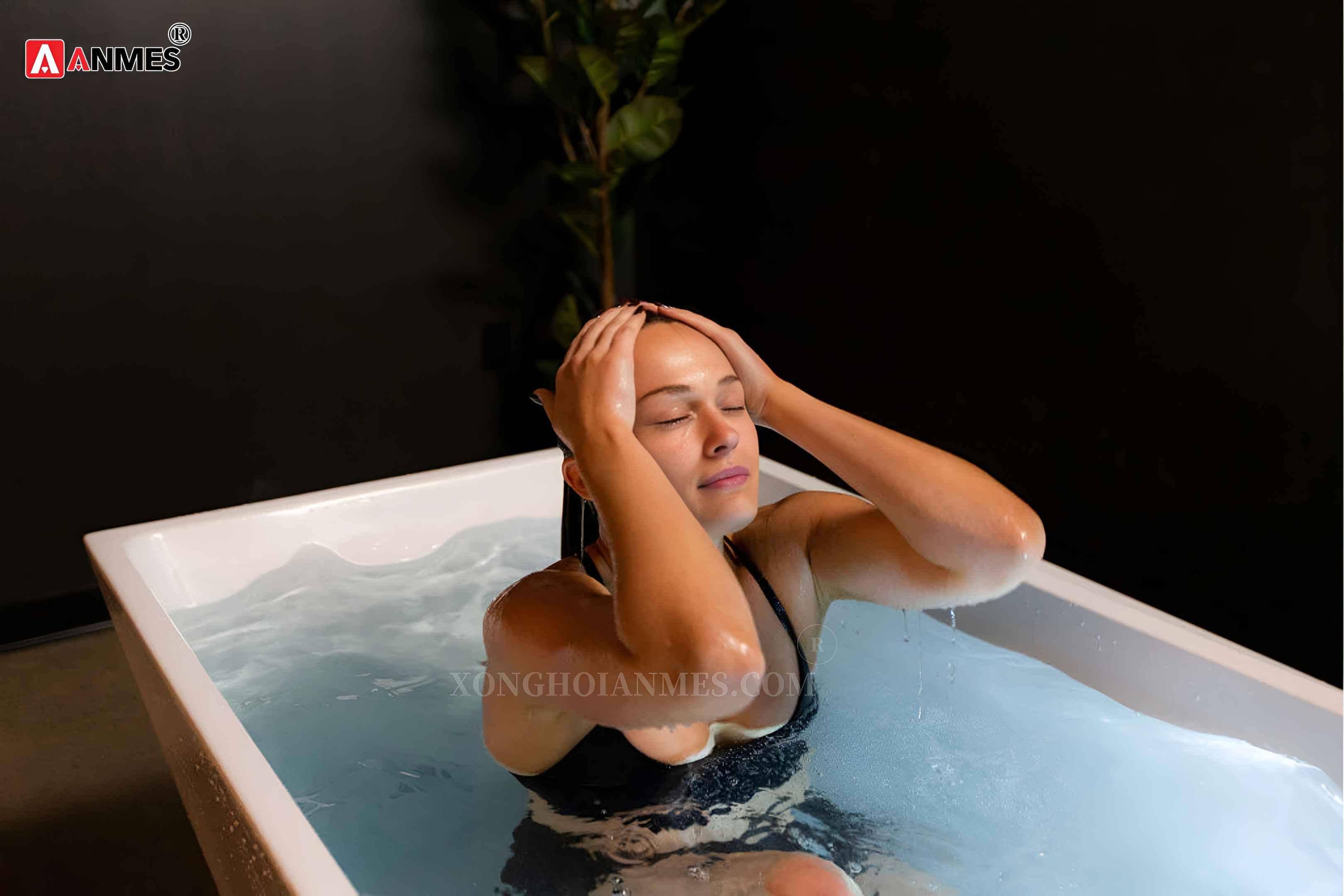 Ngâm lạnh sau chạy b