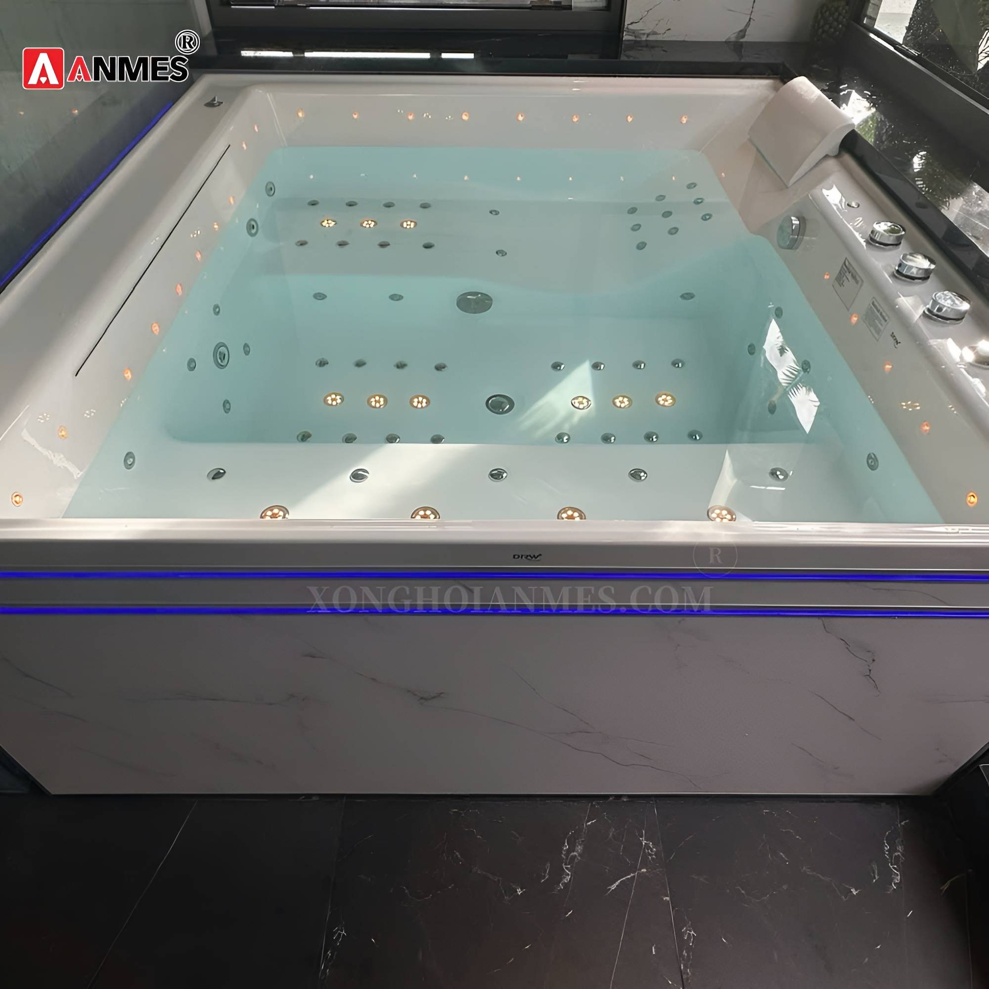 Review dự án lắp đặt bồn tắm massage tại biệt thự Gamuda