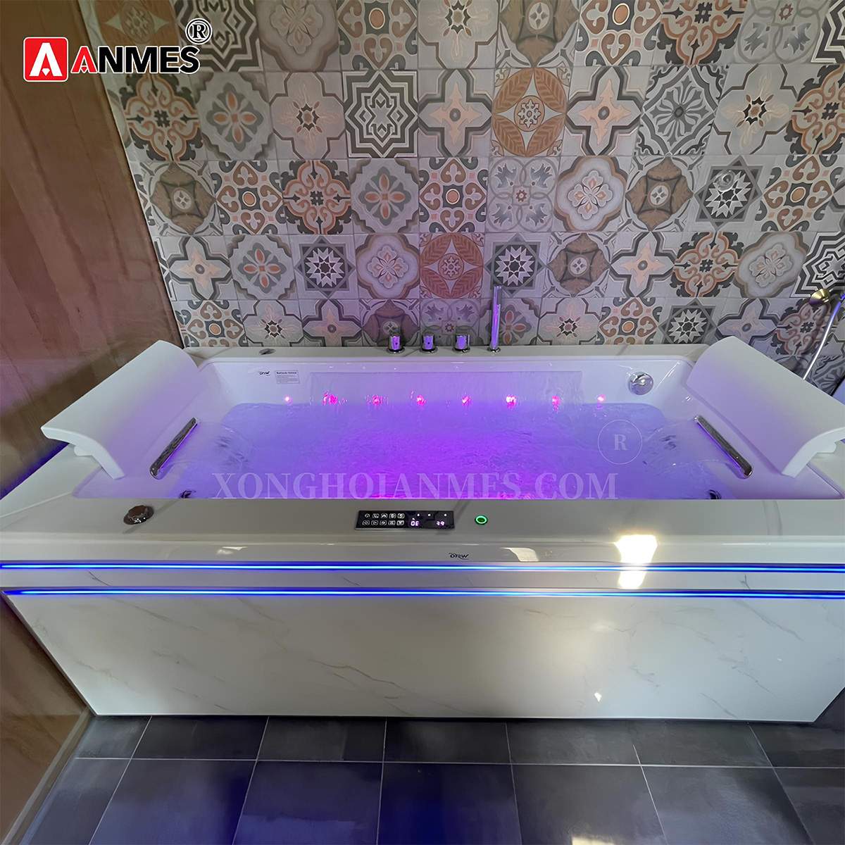 Bồn tắm sục massage DR1112 - Thiết kế hiện đại, công năng vượt trội

