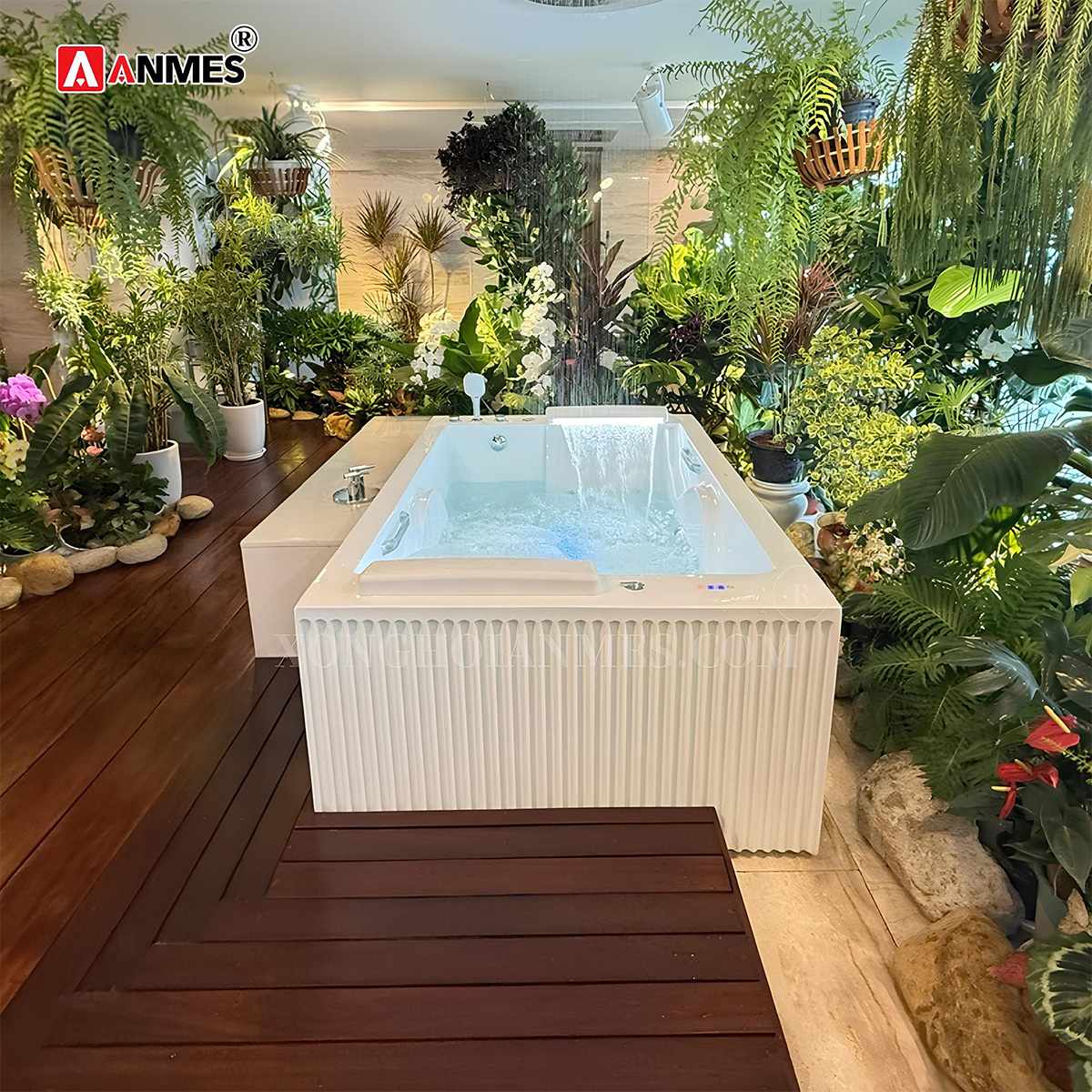 Lắp đặt bồn tắm nhập khẩu massage MUSE 190