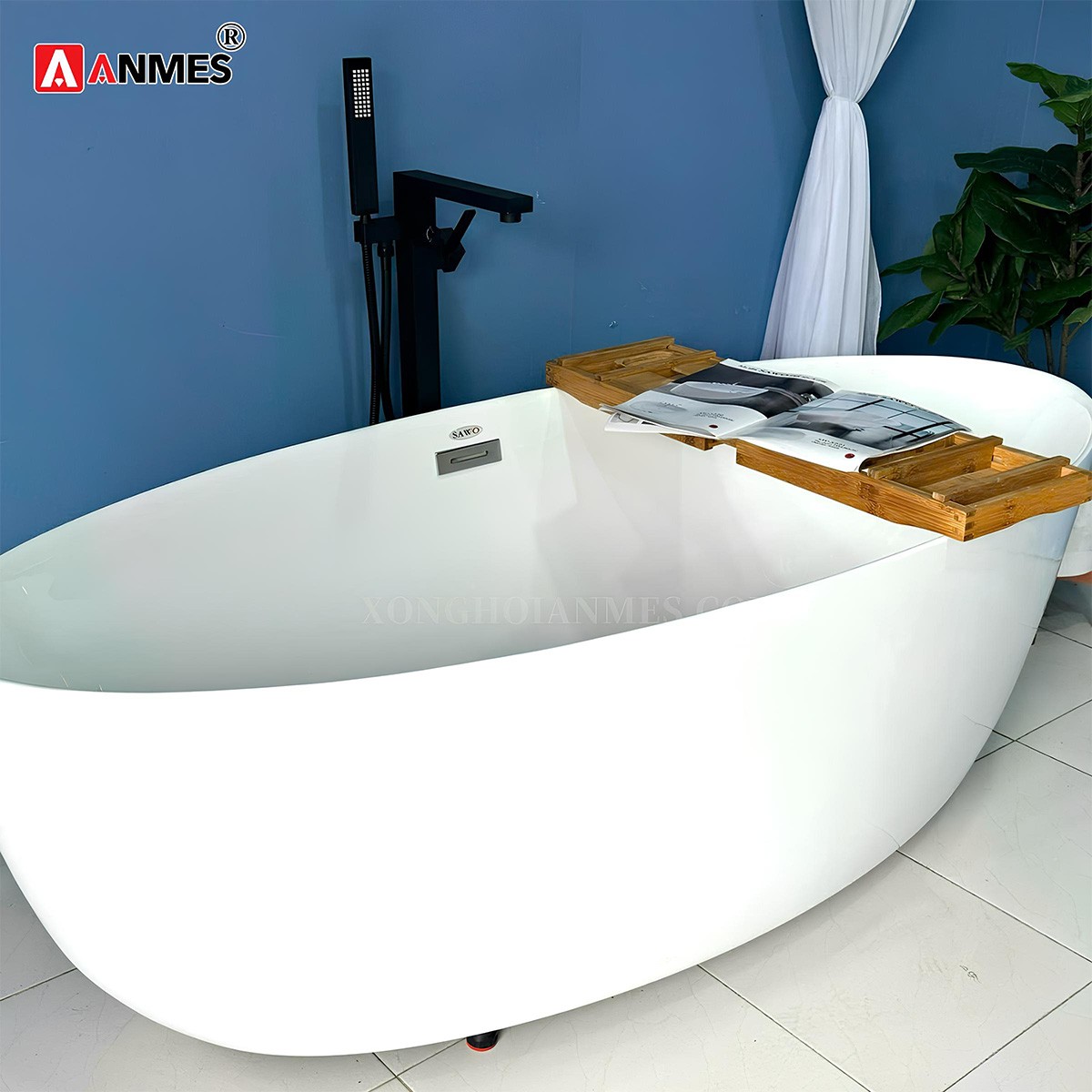 Lắp đặt hệ thống thoát nước của bồn tắm ngâm