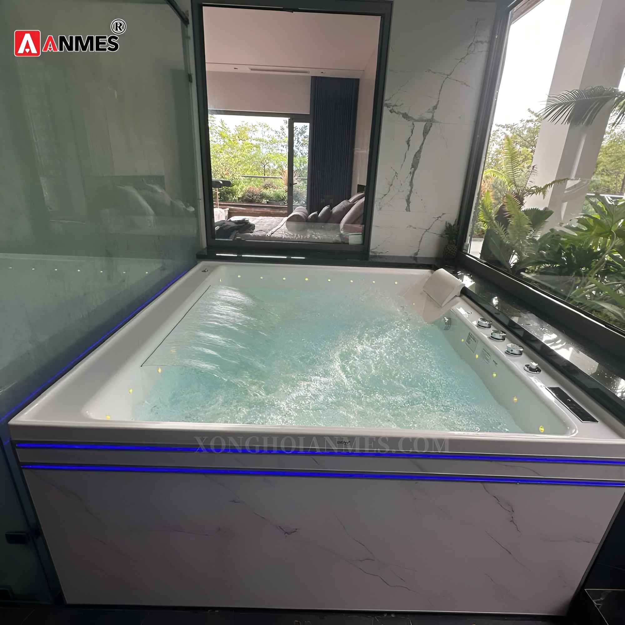 Bồn tắm nhập khẩu tại biệt thự Gamuda Hoàng Mai
