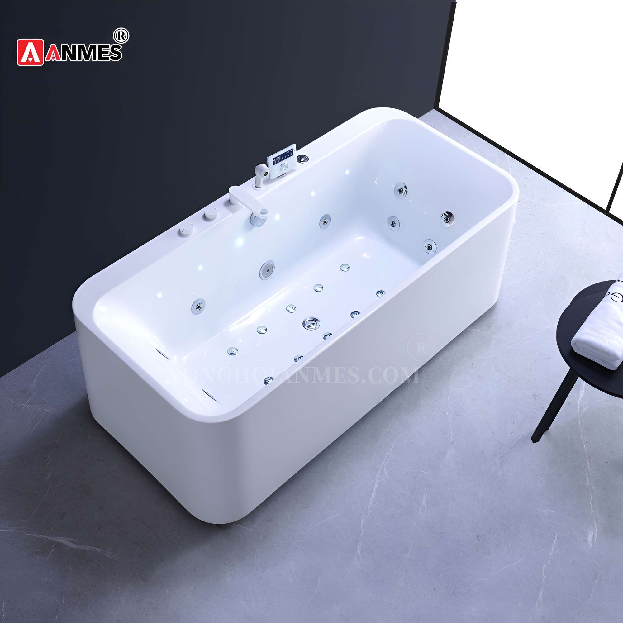 Anmes JSC - Đơn vị cung cấp, lắp đặt bồn tắm massage Gemy G9586 chính hãng, giá tốt
Anmes