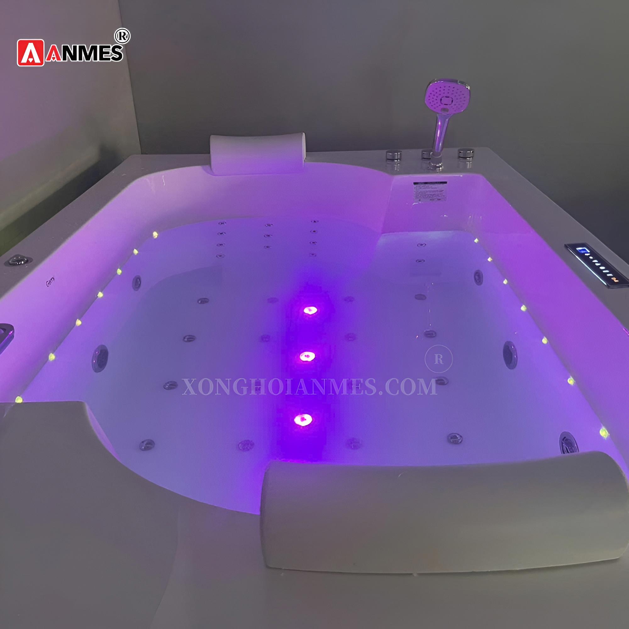 Anmes JSC - Tổng kho cung cấp, lắp đặt bồn tắm massage Gemy G9848 chính hãng, giá tốt