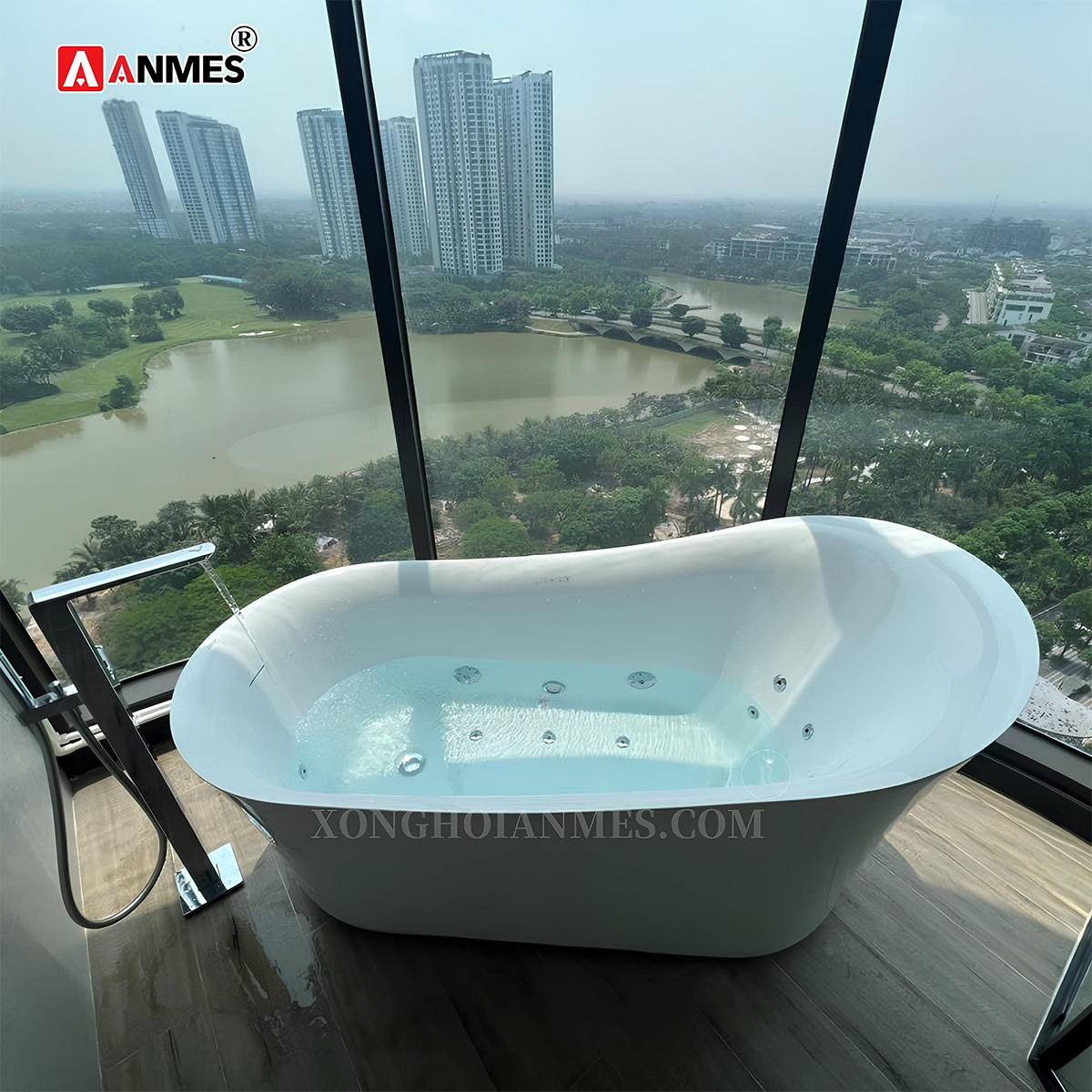 Bồn tắm oval là gì? Review top bồn tắm oval đẹp cho phòng tắm