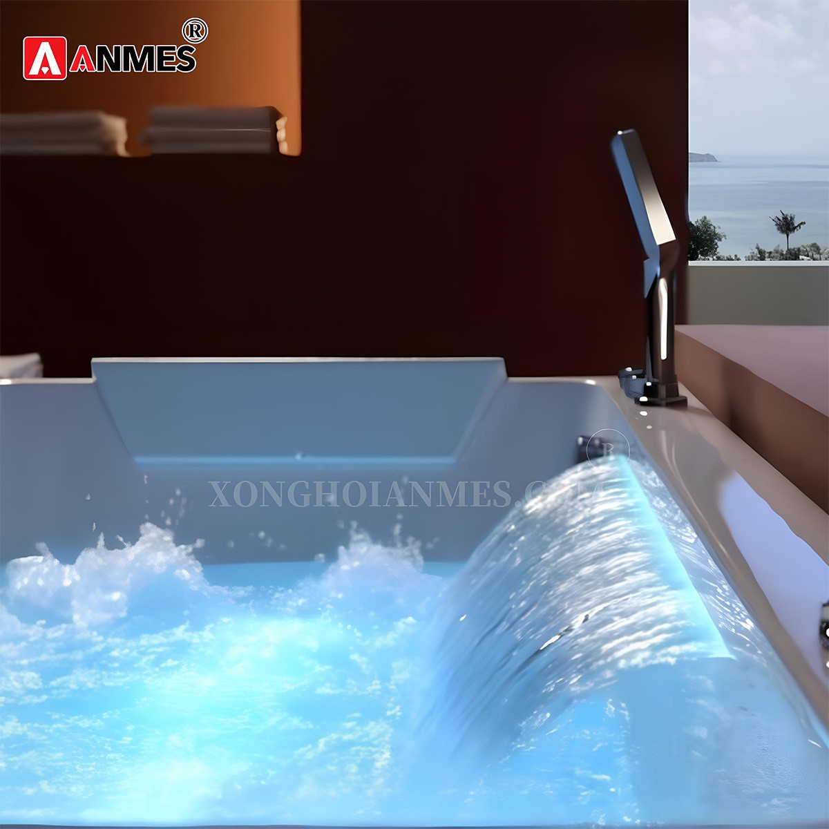 Phụ kiện vòi sen của bồn tắm massage