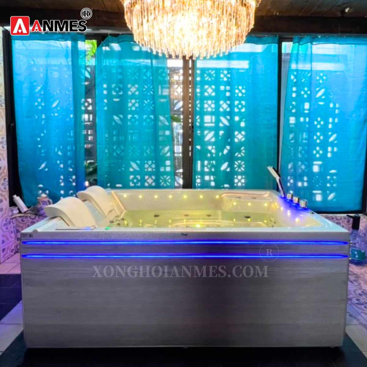 Bồn tắm massage DR 1238 pearl