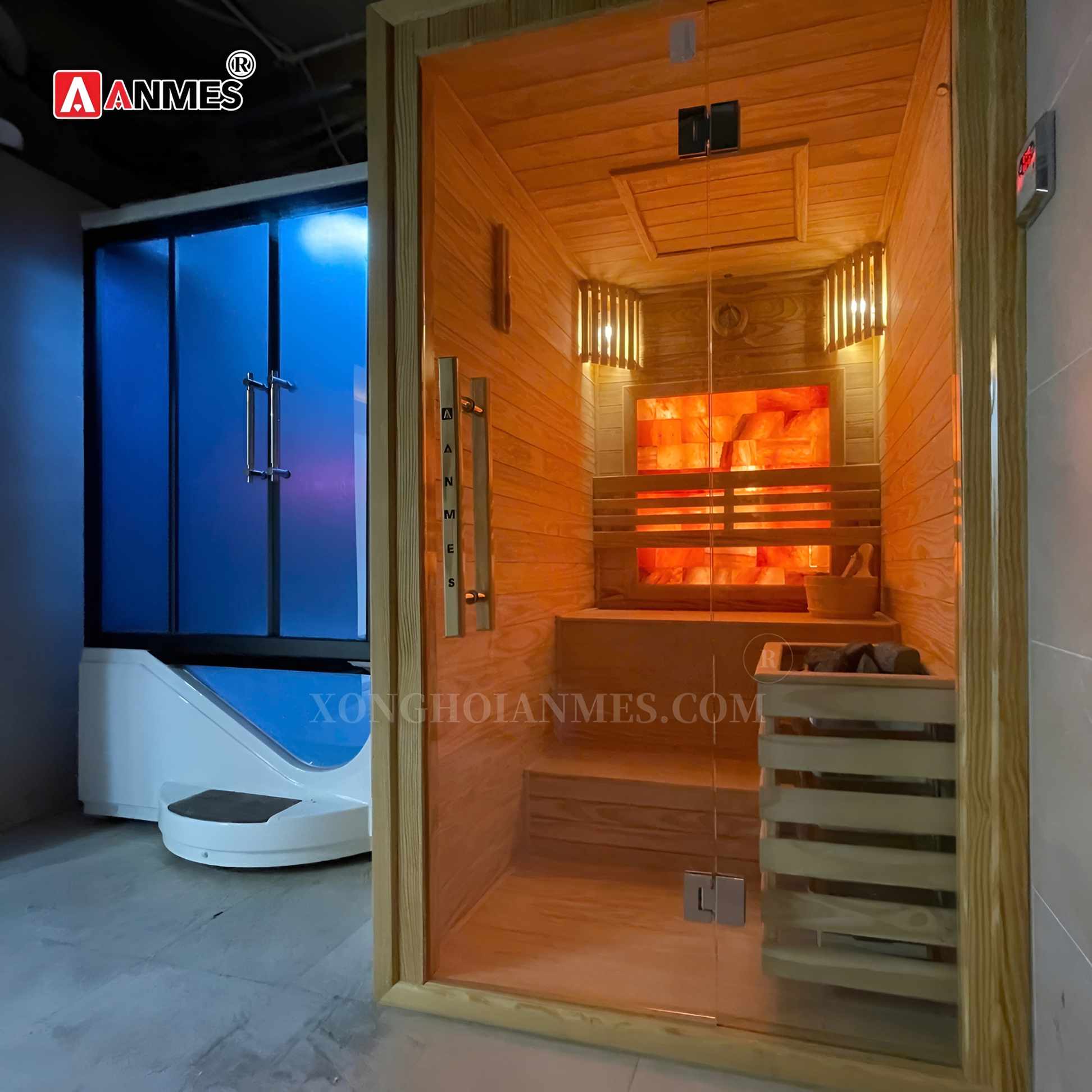 Dự án phòng xông đá muối, phòng xông đa năng tại Cầu Giấy, Hà Nội