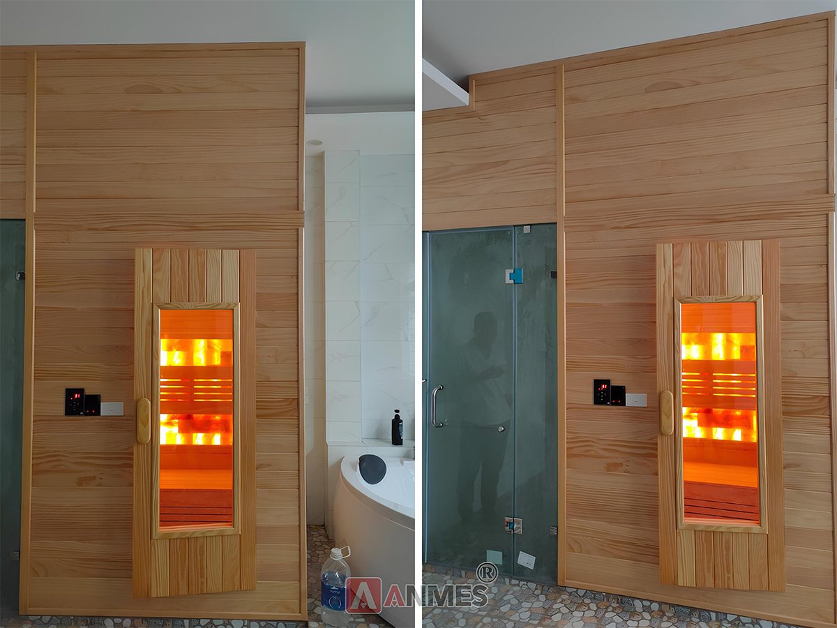 Dự Án Phòng Xông Hơi Đá Muối tại Biệt Thự Anh Thành, Mỹ Đình, Hà Nội