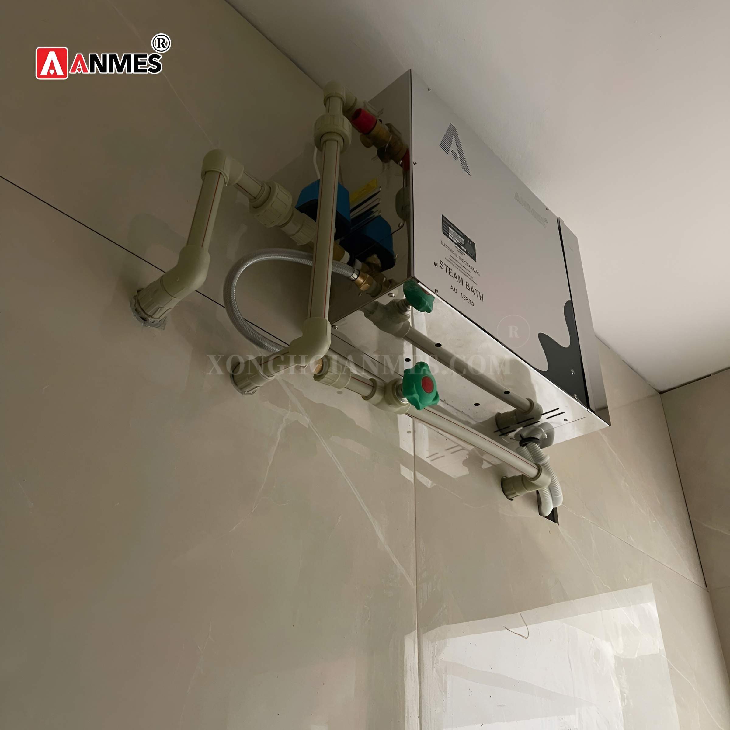 Dự án lắp đặt máy xông hơi ướt gia đình tại Hải Dương