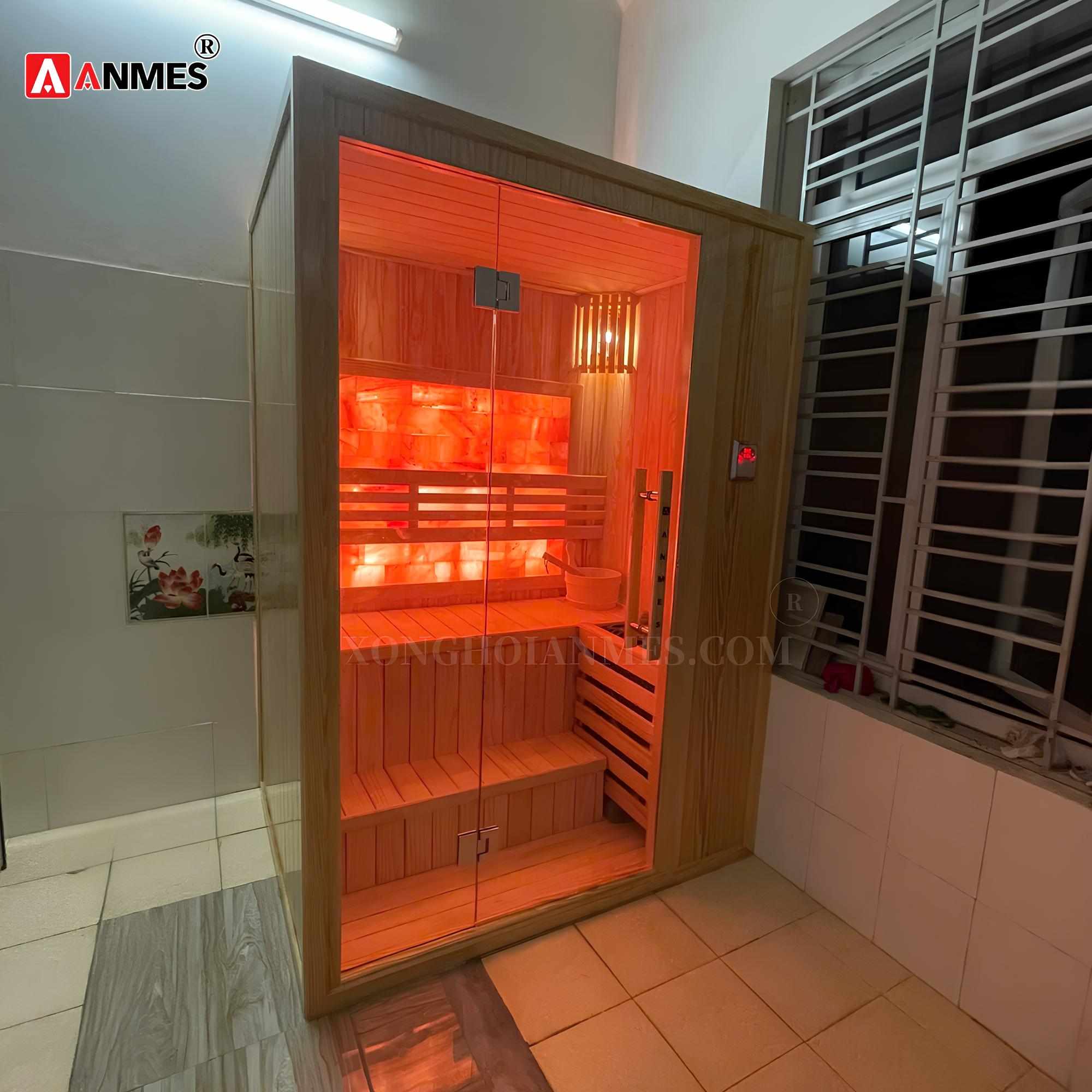 Dự Án Phòng Xông Hơi Đá Muối Gia Đình Tại Vĩnh Phúc - Anh Lý