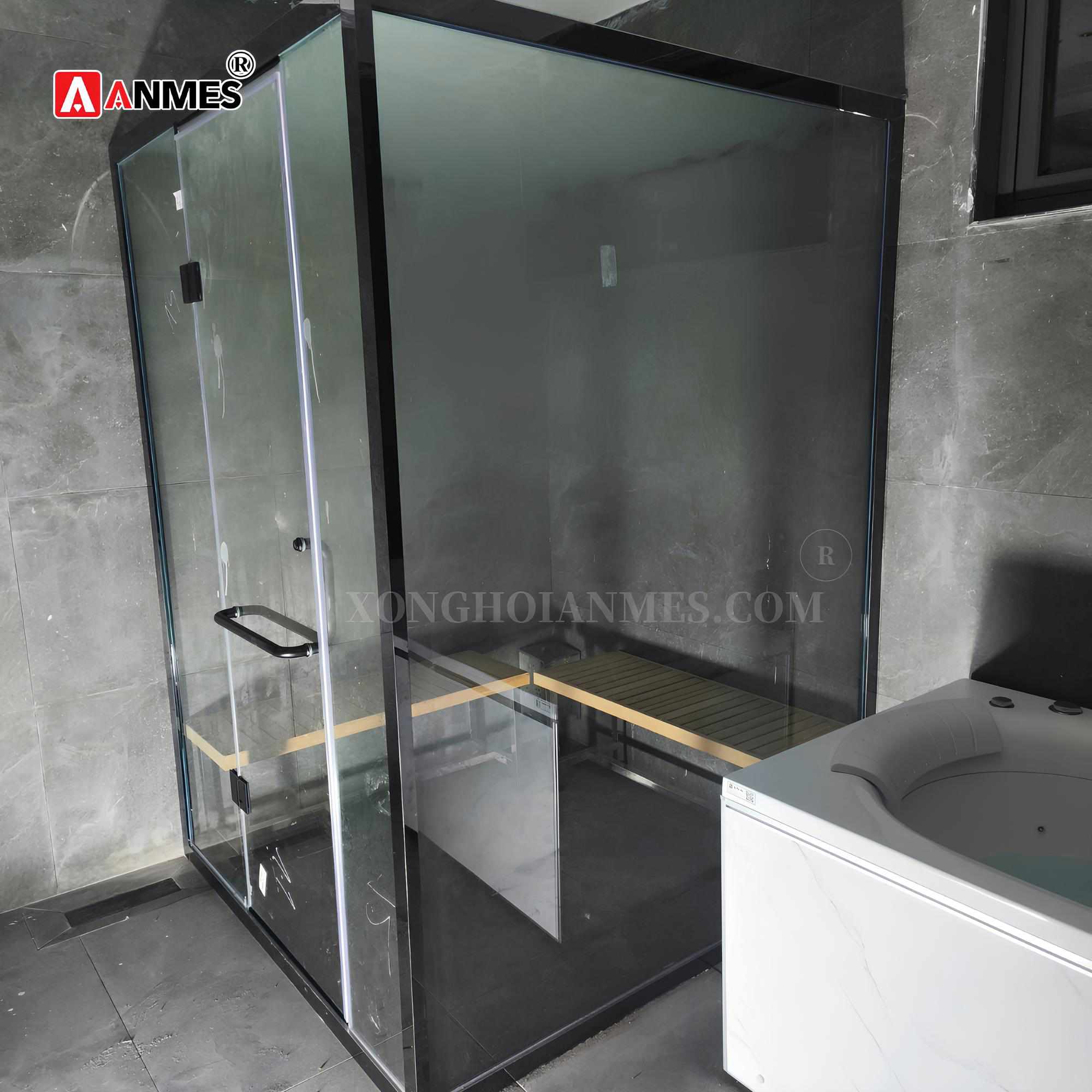 Dự án lắp đặt phòng xông hơi ướt - bồn tắm massage tại KĐT PG Hải Phòng