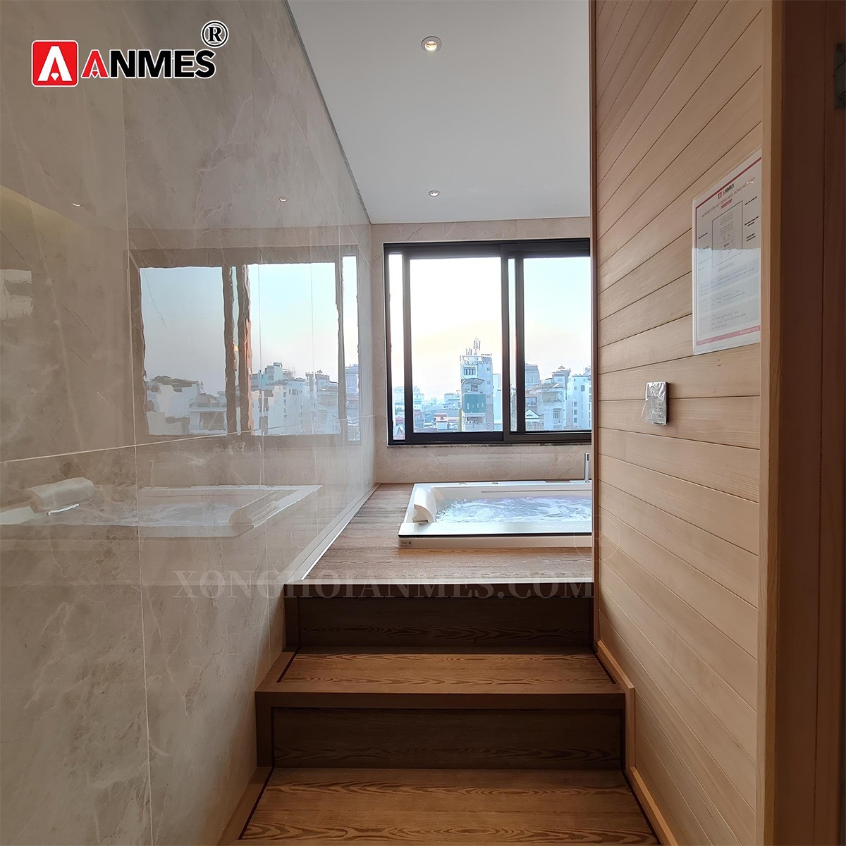 Thi công không gian Home Spa - BT Chị Hương, Hà Nội