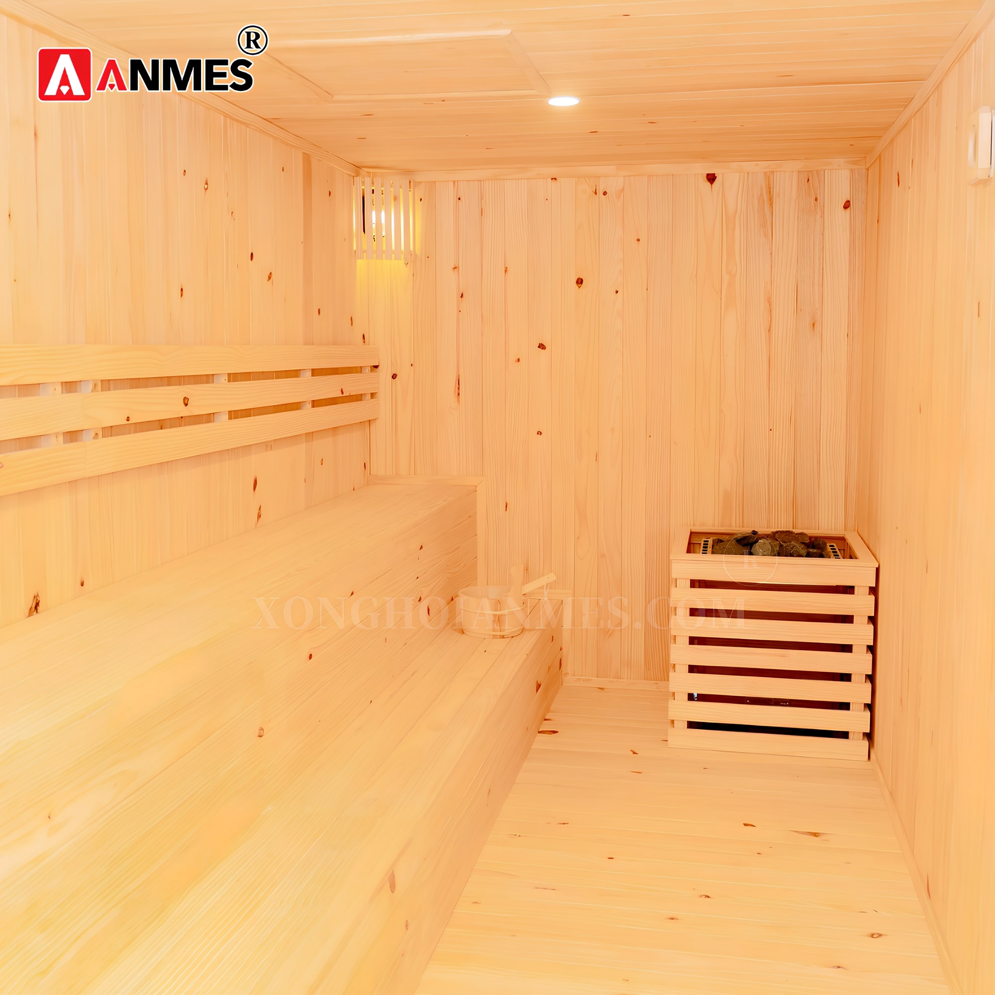 Lắp đặt phòng xông khô tại khách sạn Nga Sơn Hotel