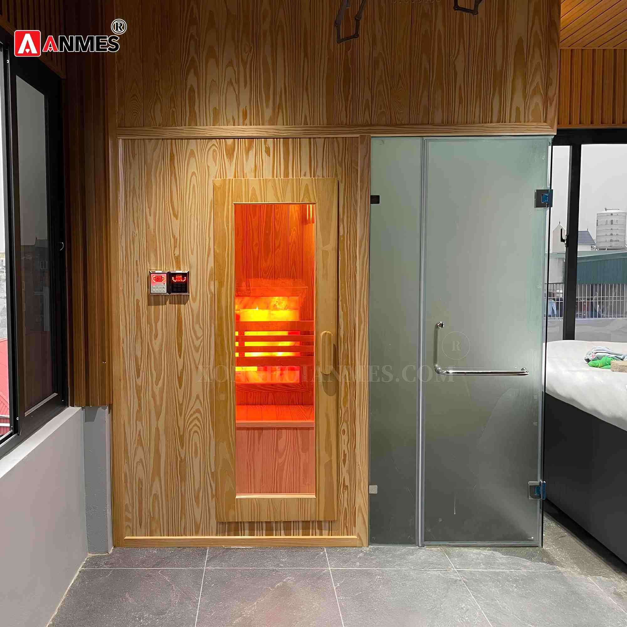 Dự Án Phòng Xông Hơi Đá Muối, Xông Hơi Ướt, Bể sục jacuzzi tại Hoài Đức, Hà Nội