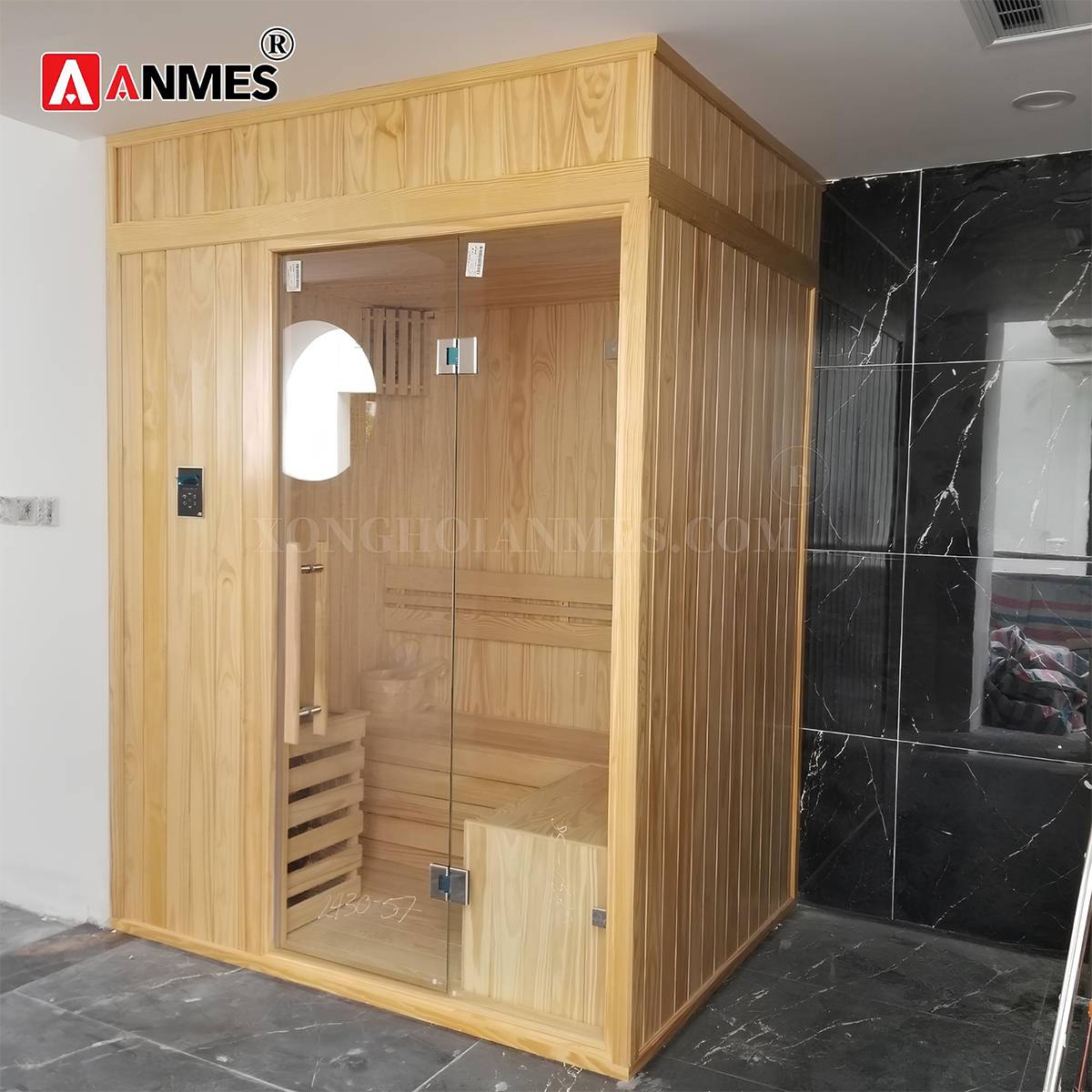 Review lắp đặt phòng xông hơi tại KĐT Geleximco Lê Trọng Tấn, Hà Đông