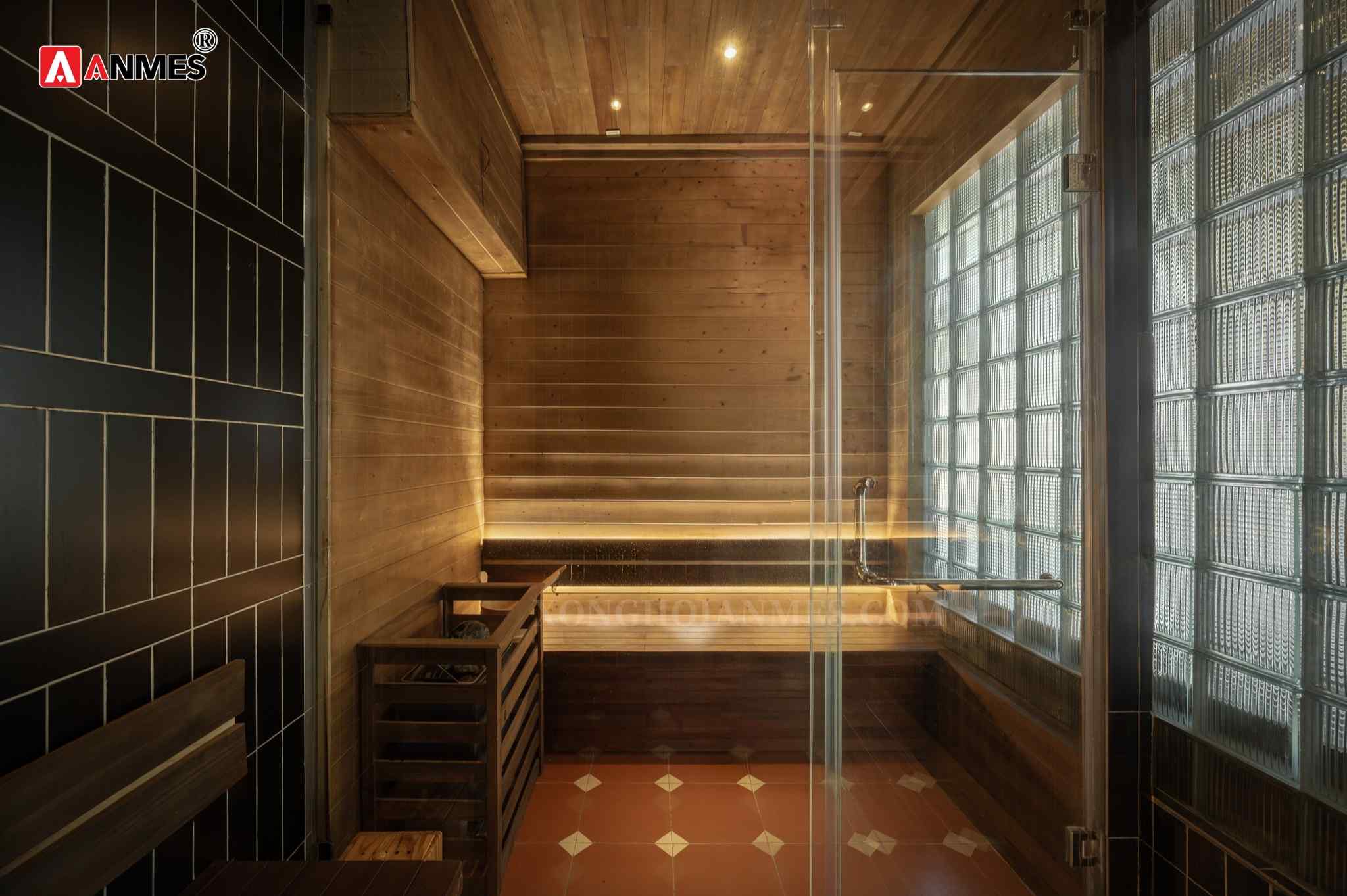 Xông hơi khô tại Mộc Lâm Viên resort
