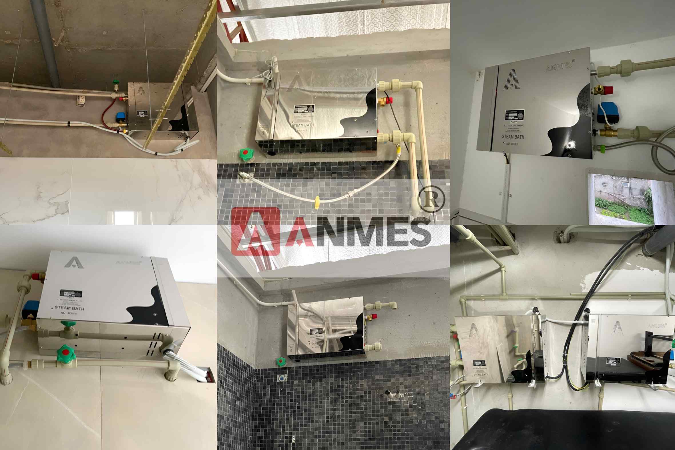 Anmes - Đơn vị phân phối độc quyền, lắp đặt máy xông hơi ướt Anmes chính hãng